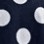 NAVY POLKA-DOT
