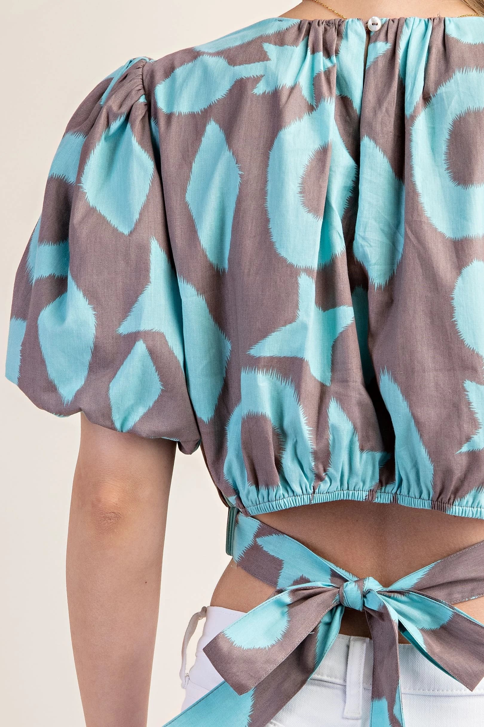 TM1028 - MOCHA / AQUA