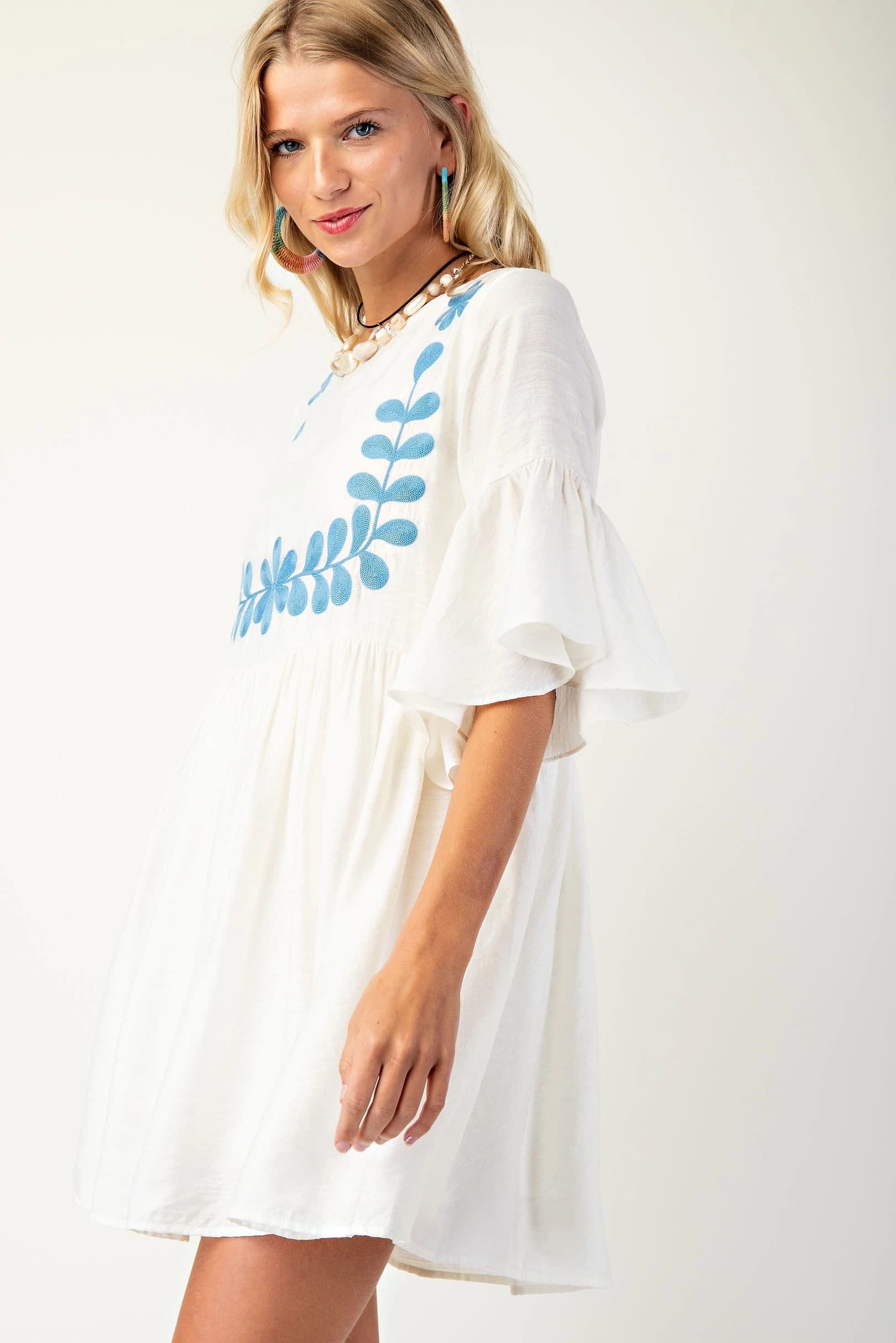 TG2038 - BLUE / IVORY