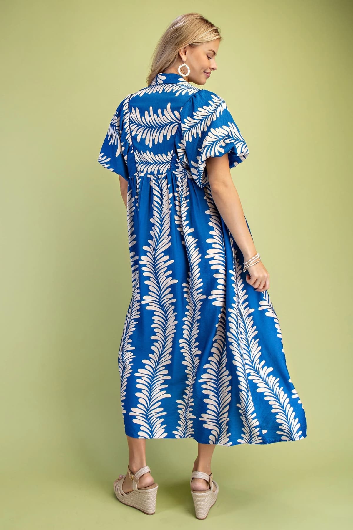 TE1055 - BLUE / CREAM