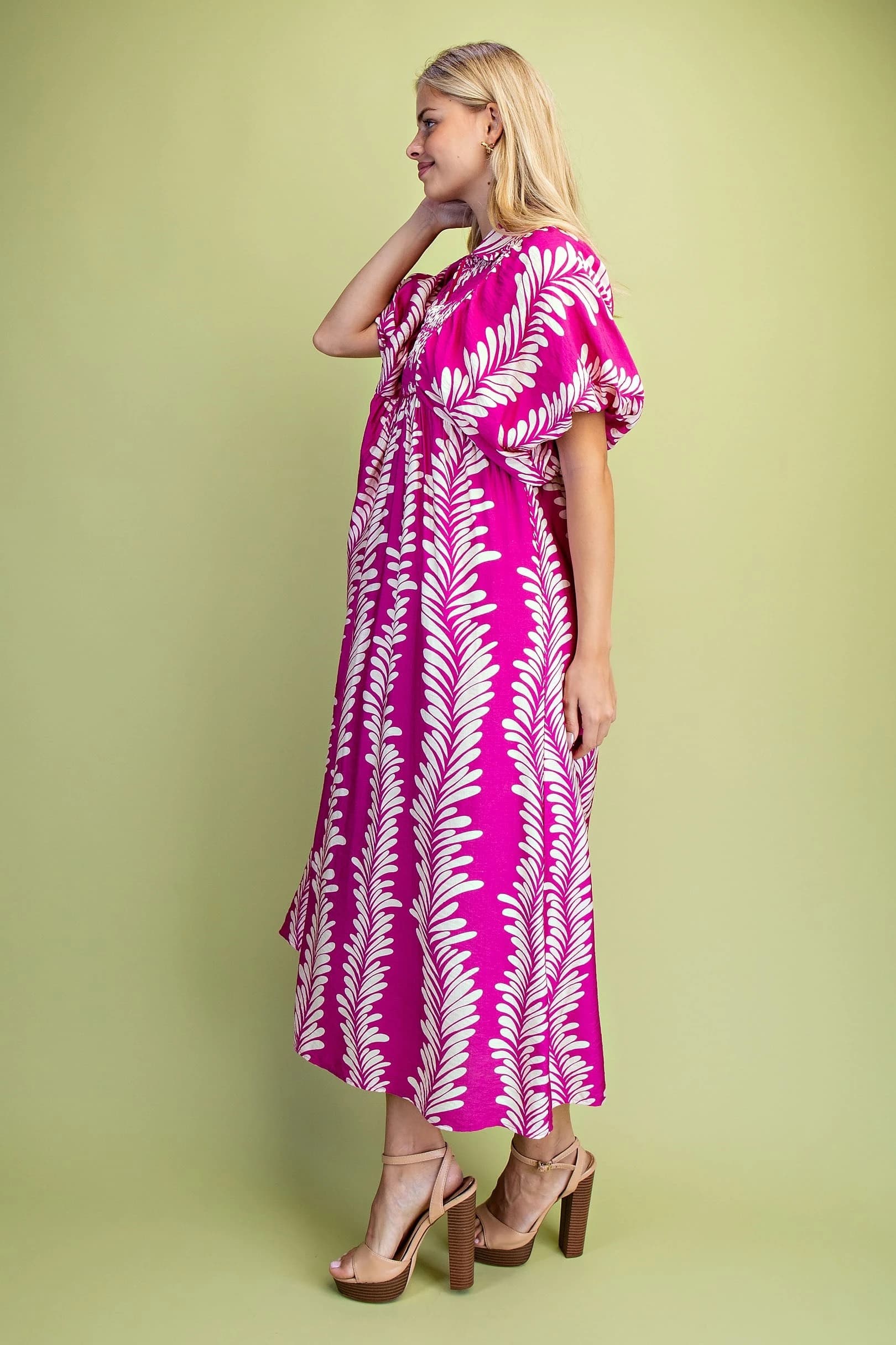 TE1055 - FUCHSIA / CREAM