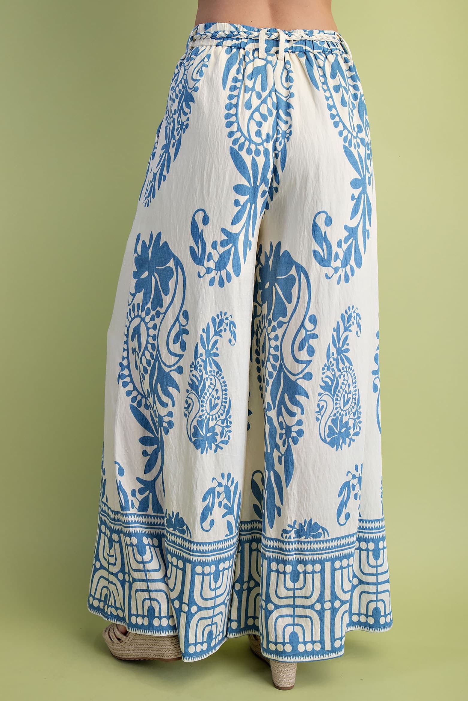 TE1214 - BLUE / IVORY