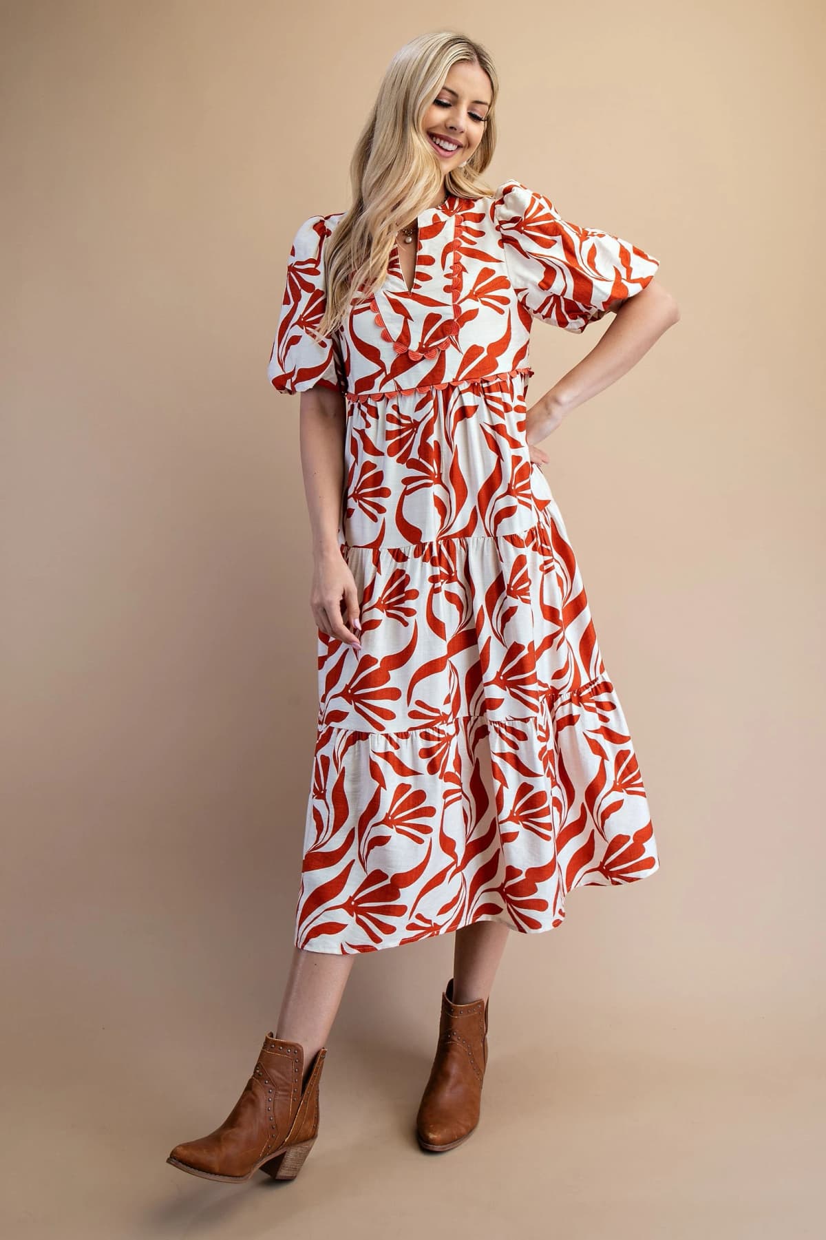 TE1361 - BURNT ORANGE MIX