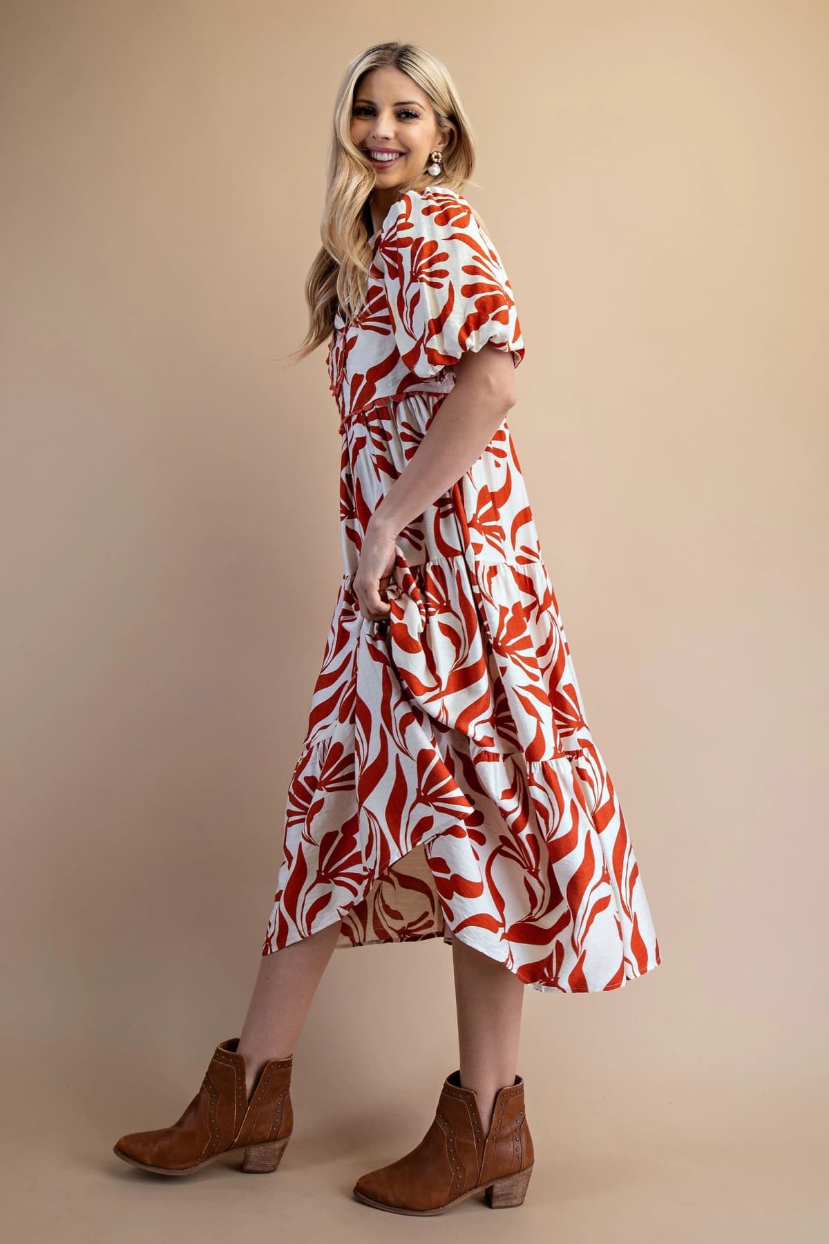 TE1361 - BURNT ORANGE MIX