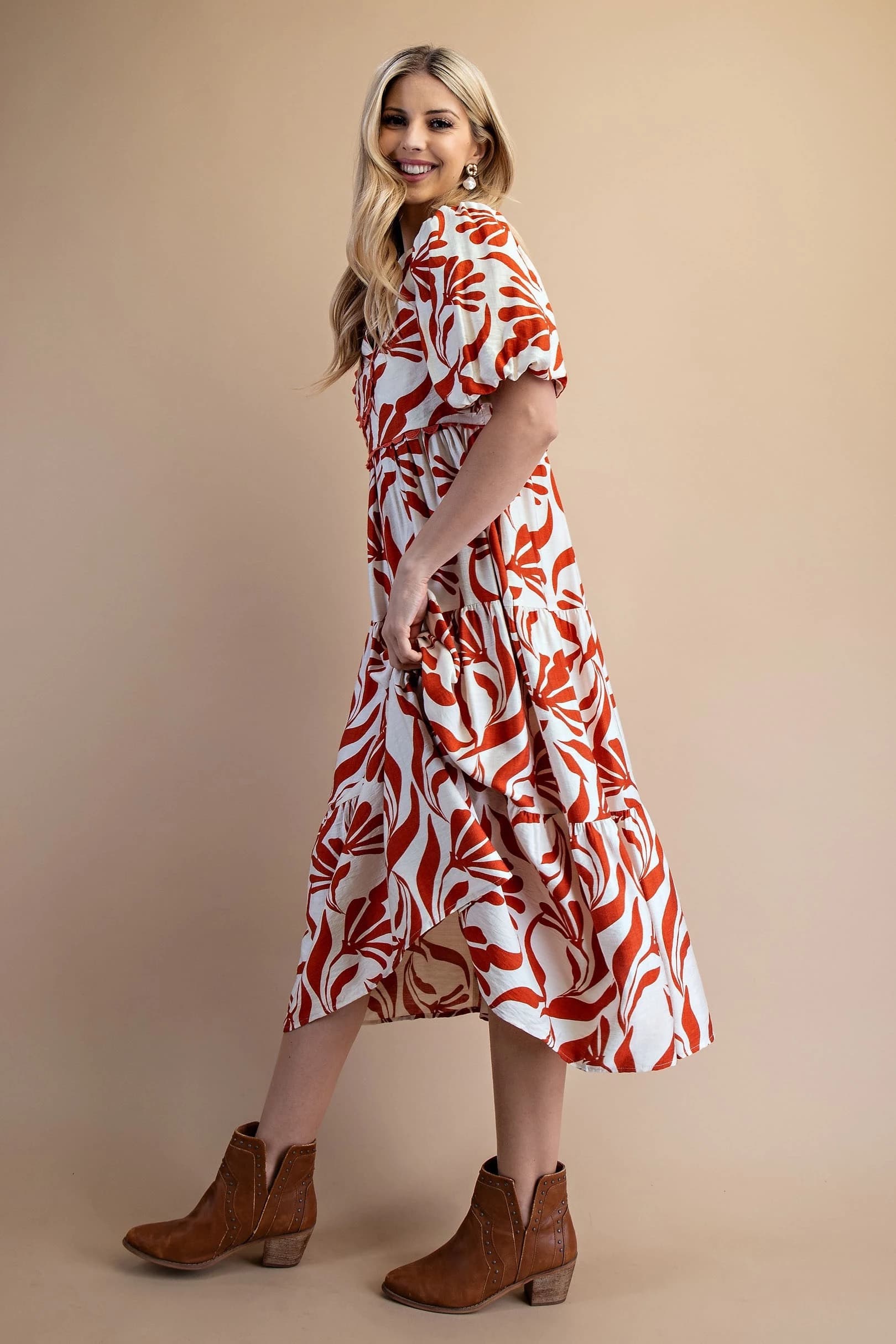 TE1361 - BURNT ORANGE MIX