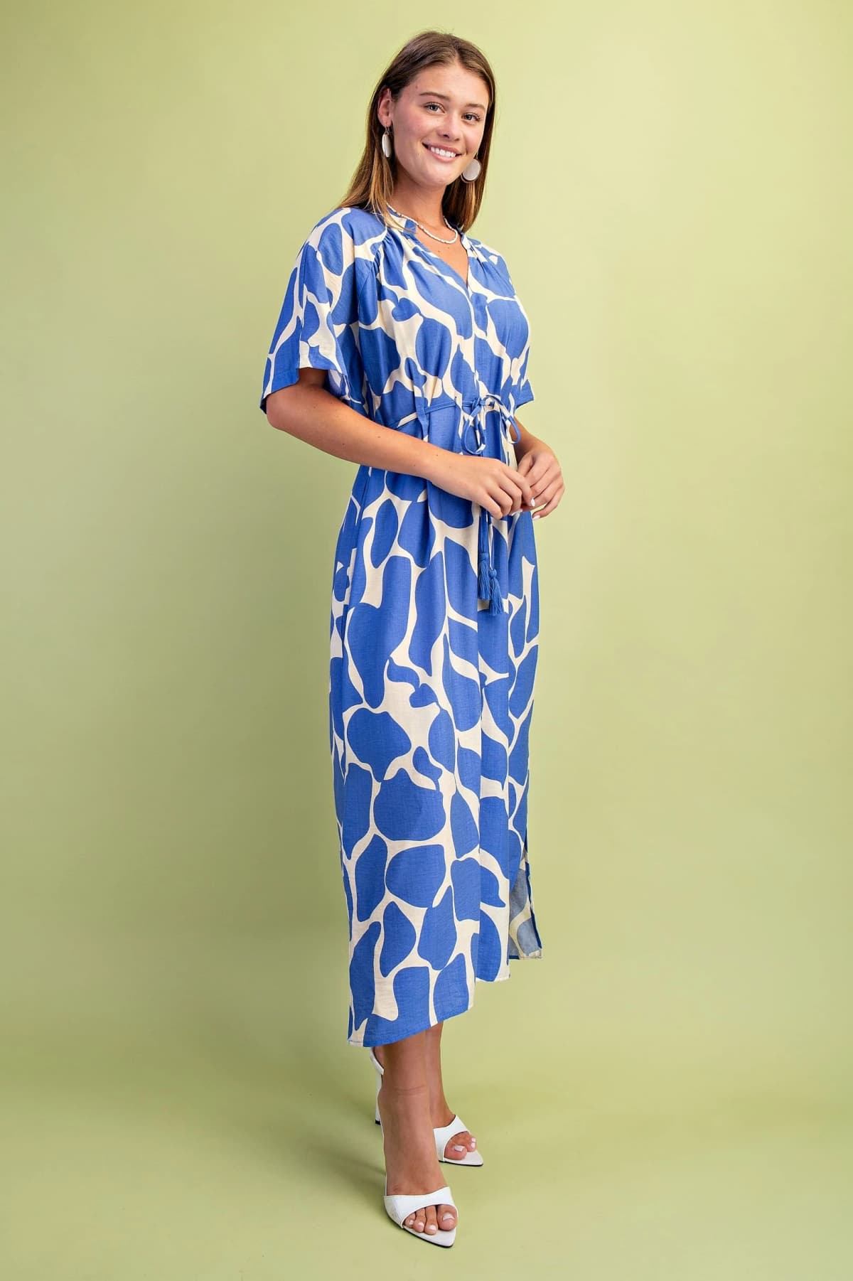 TE1614 - BLUE / IVORY