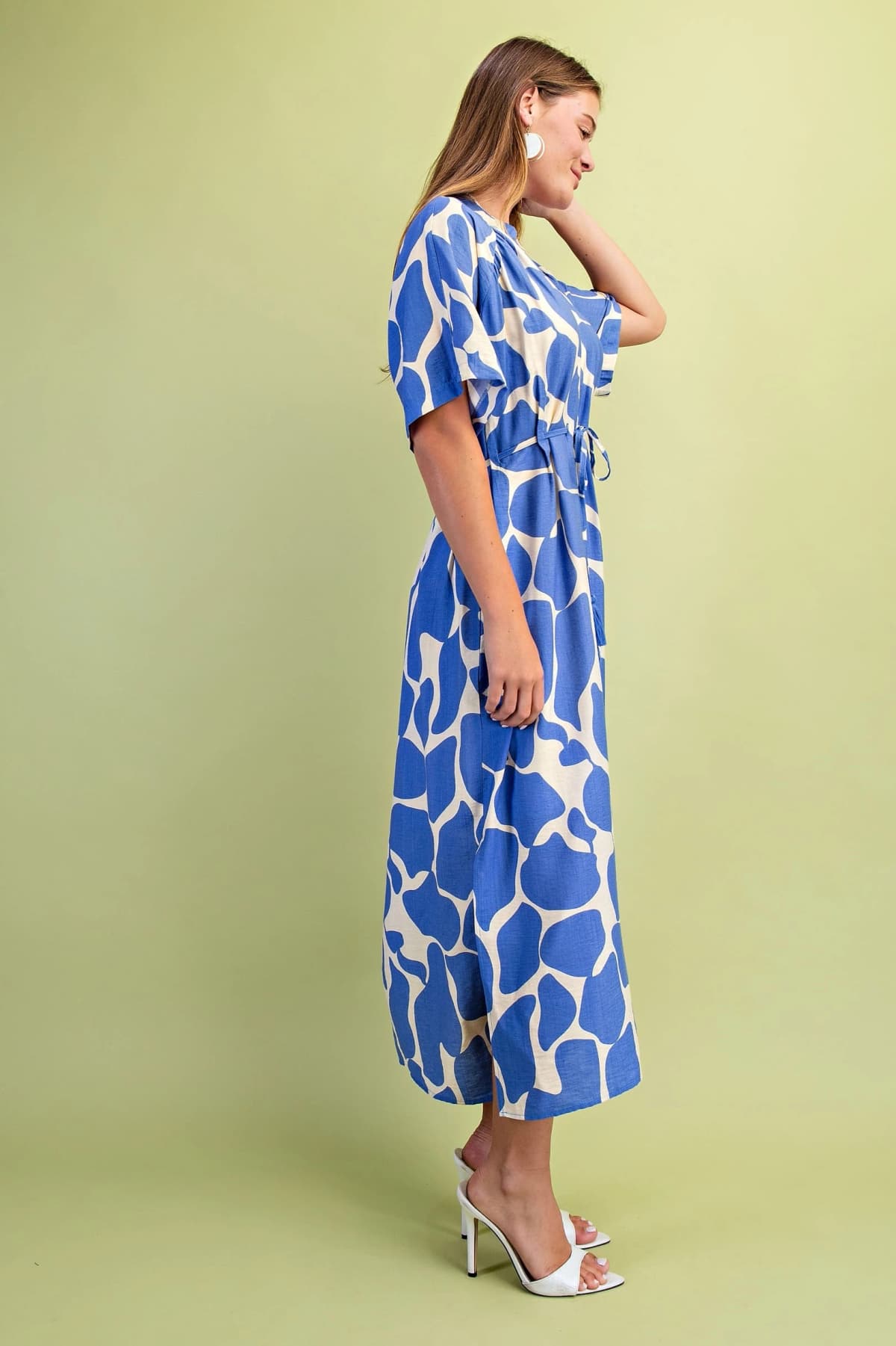 TE1614 - BLUE / IVORY