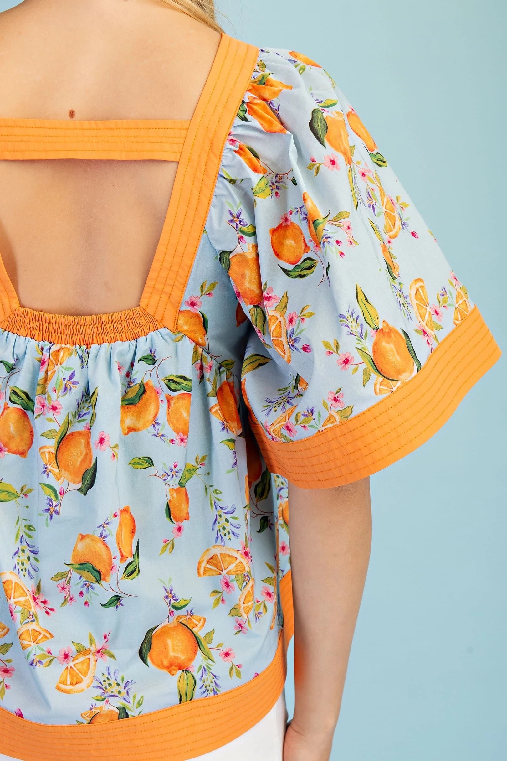 TY1016 - SKYBLUE/ORANGE