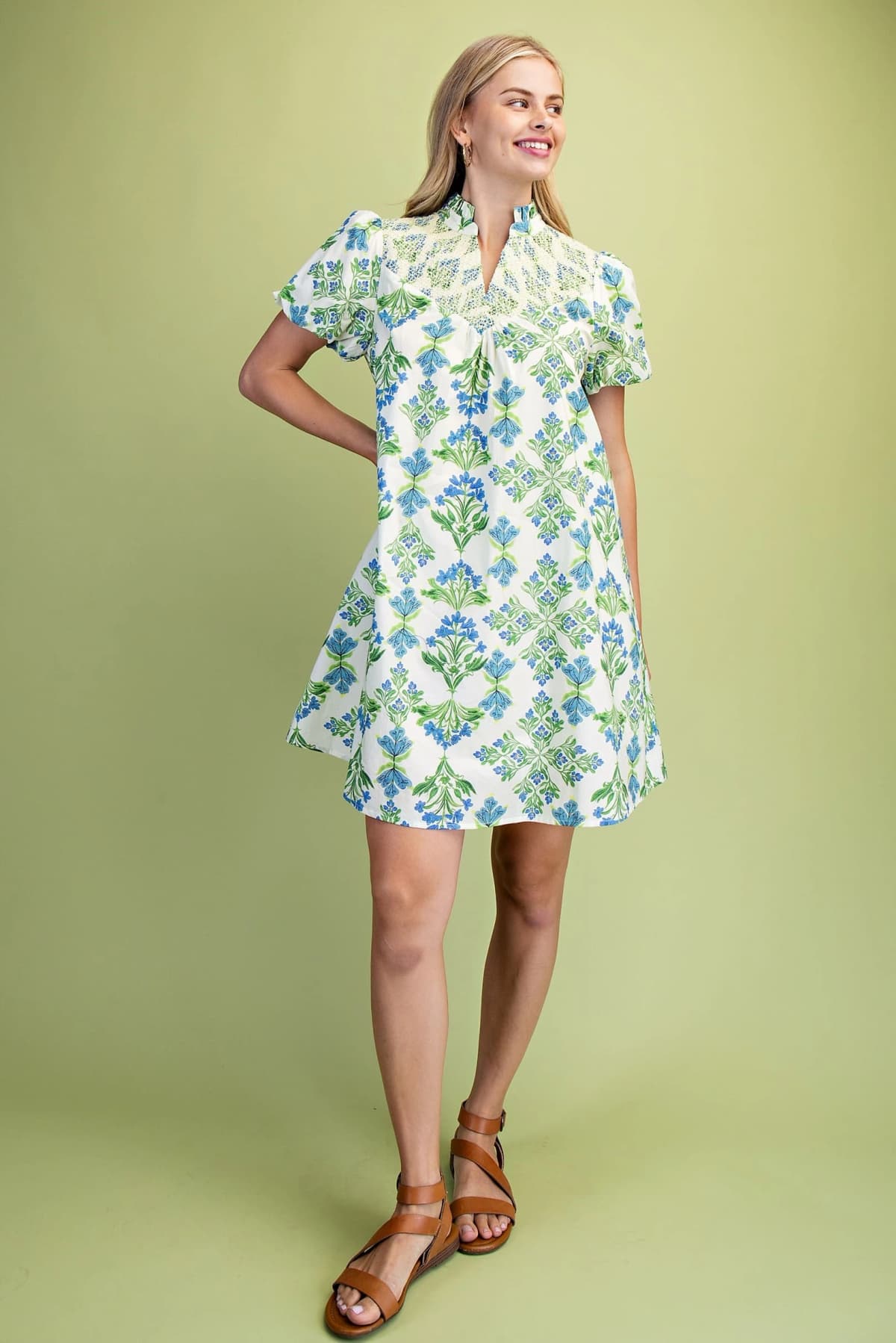 TE1678 - GREEN / BLUE