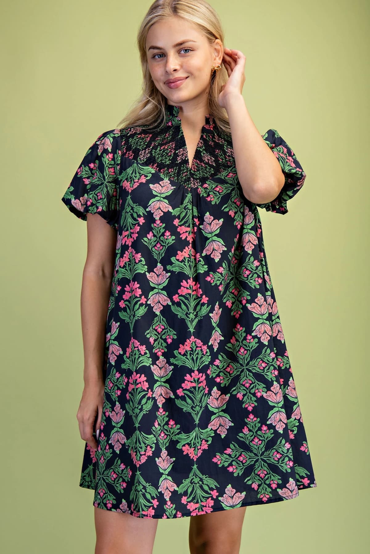 TE1678 - BLACK / PINK