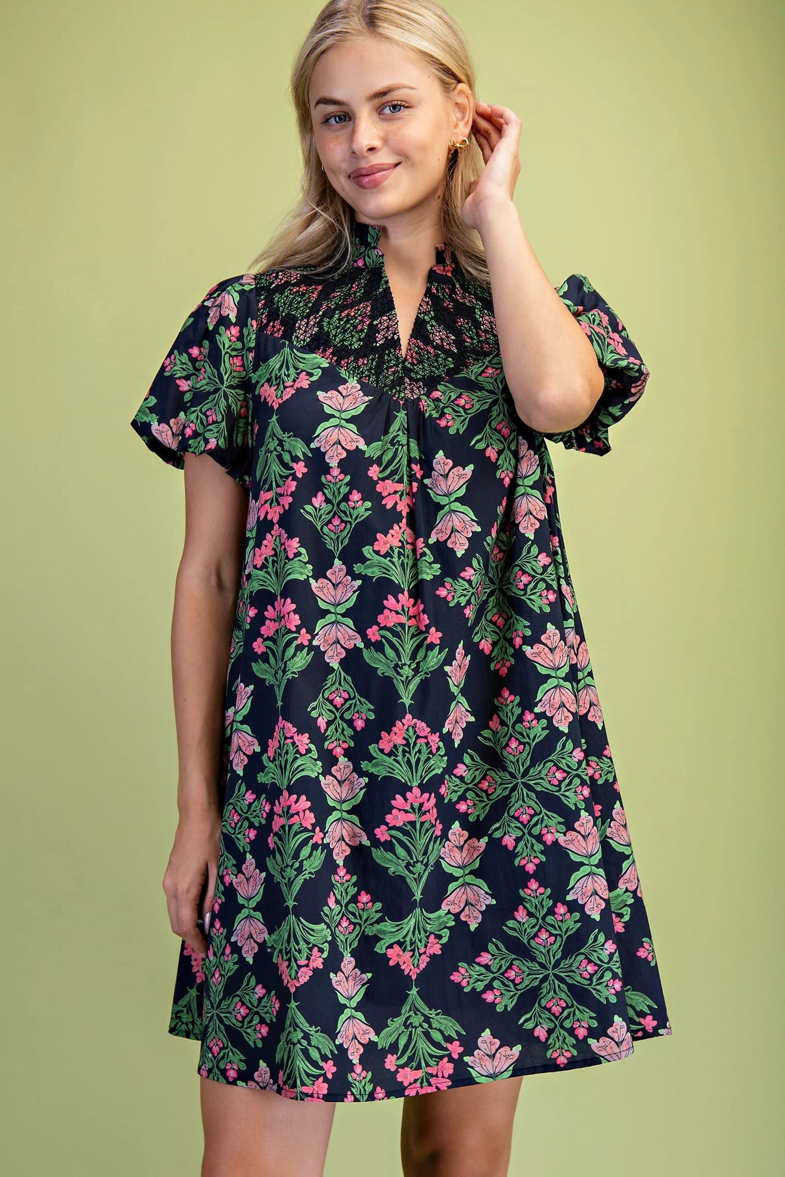 TE1678 - BLACK / PINK