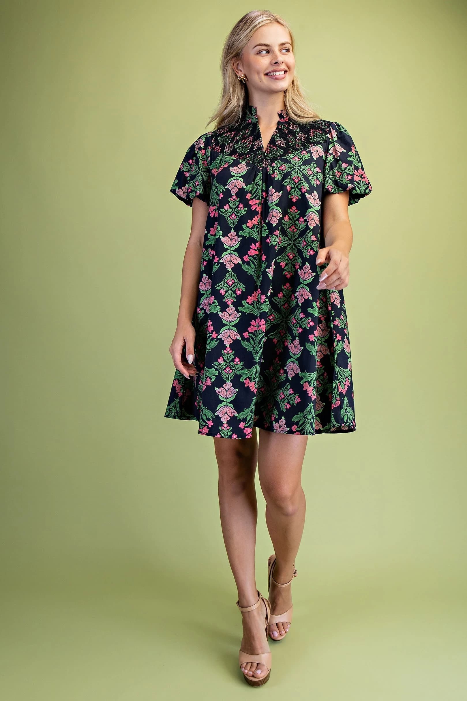 TE1678 - BLACK / PINK