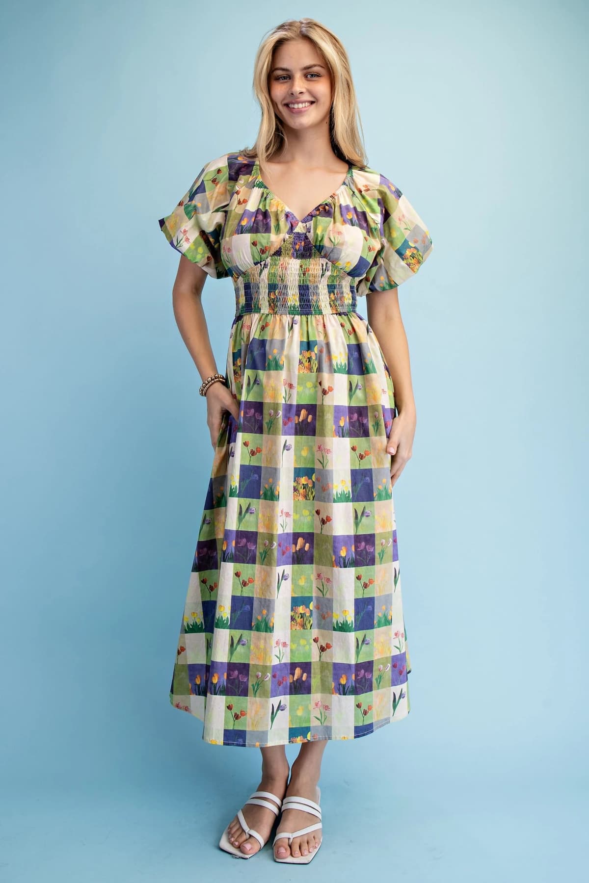 TY1039 - GREEN/PURPLE MIX