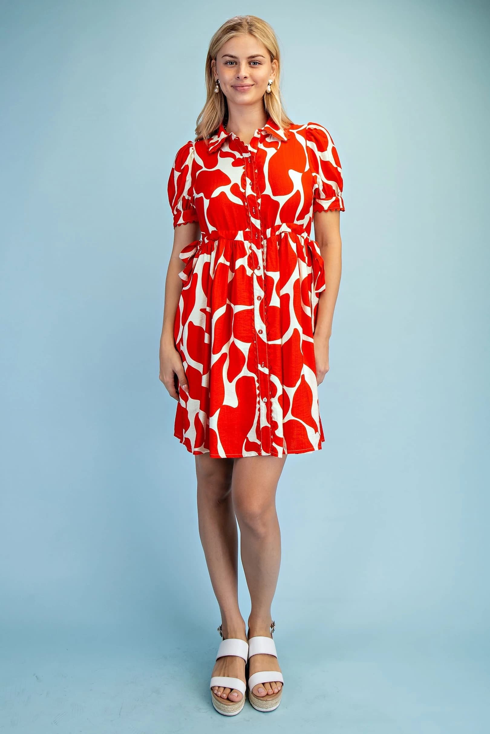 TE1686 - TOMATO / IVORY