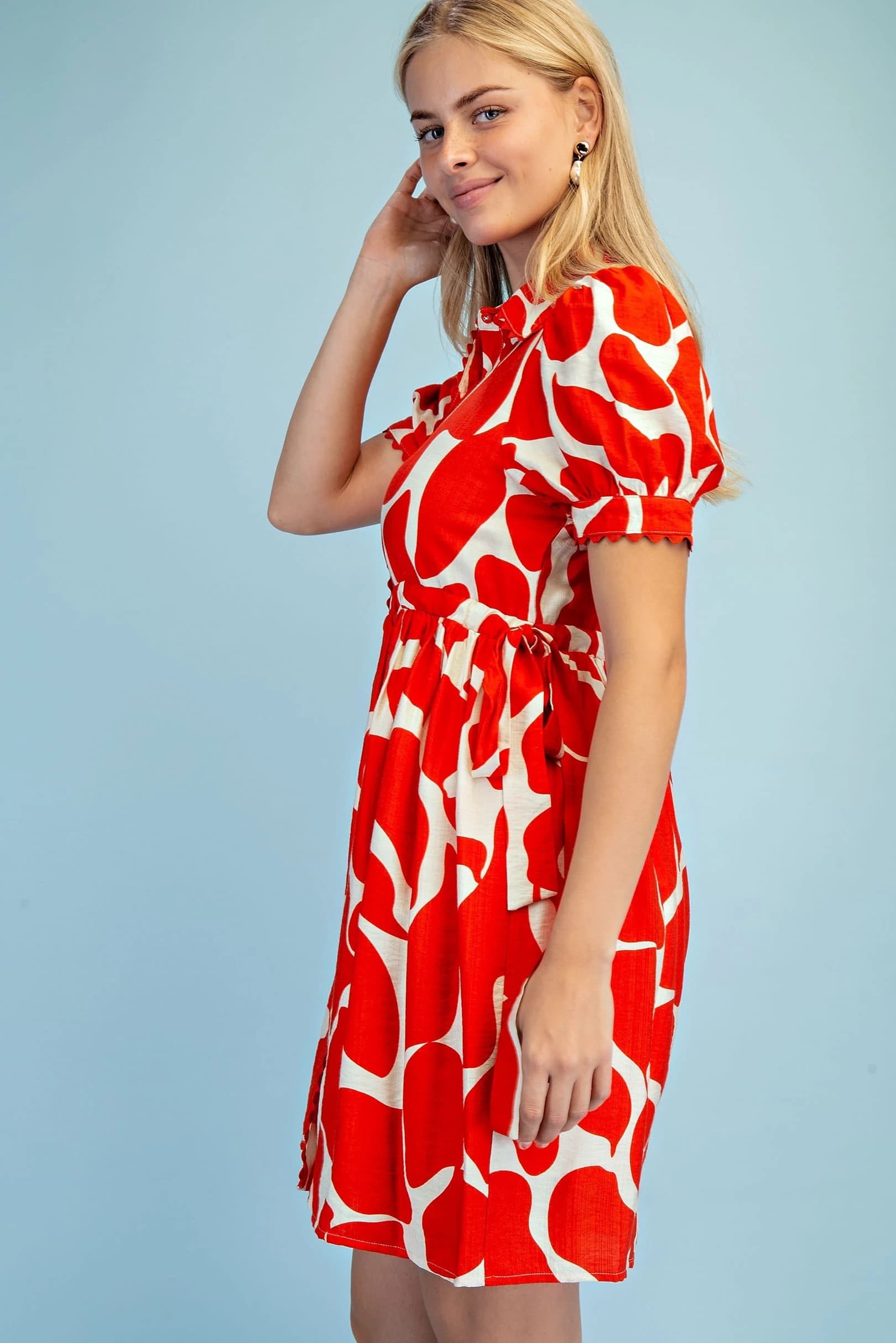 TE1686 - TOMATO / IVORY