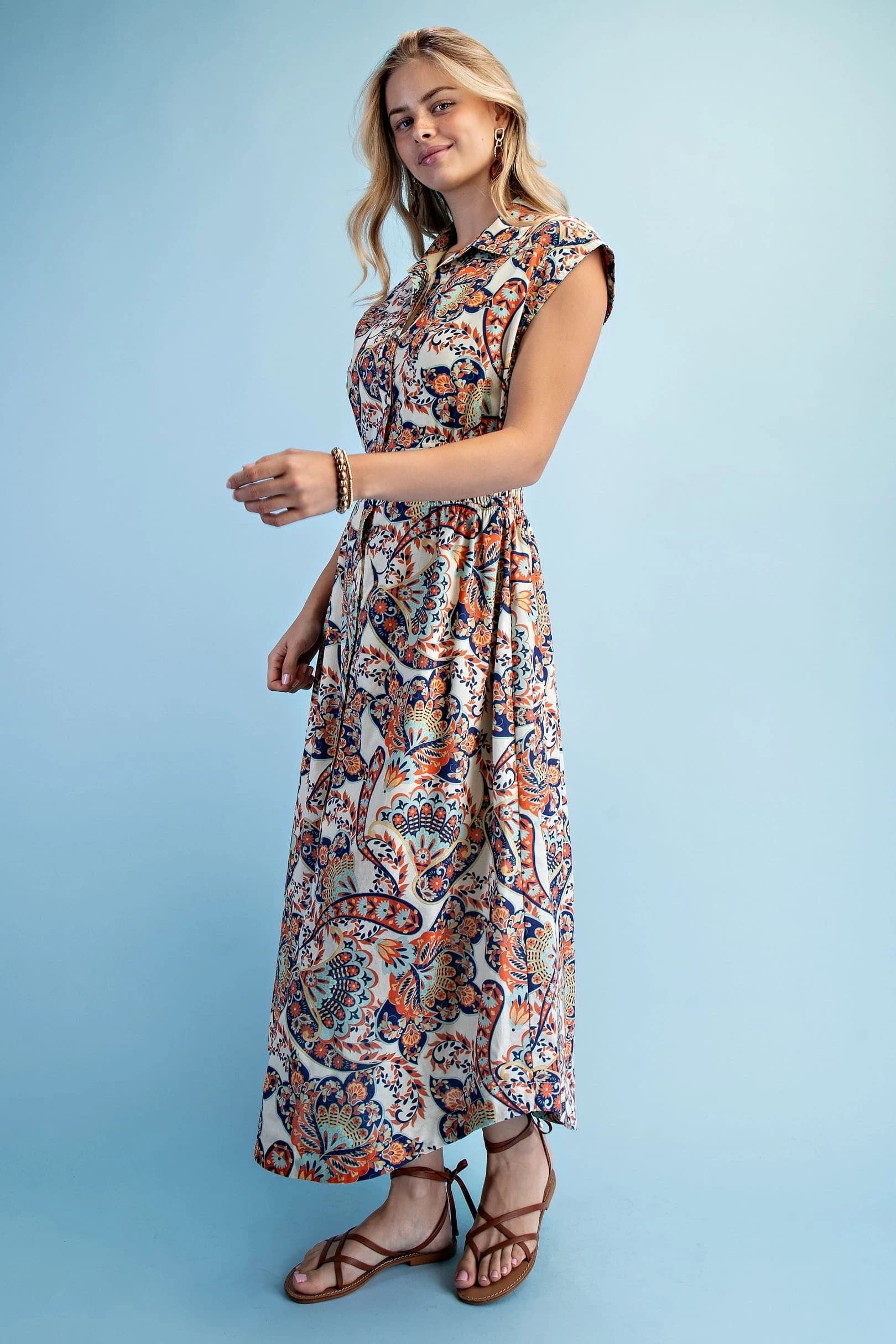 TE1692 - ORANGE / NAVY