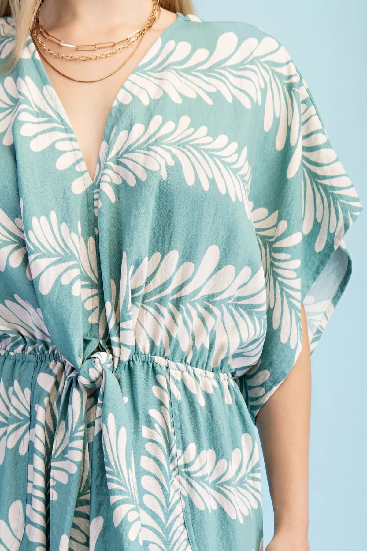 TE1732 - DUSTY MINT / CREAM