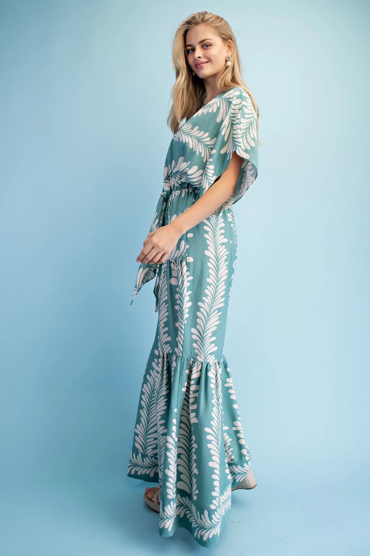 TE1732 - DUSTY MINT / CREAM