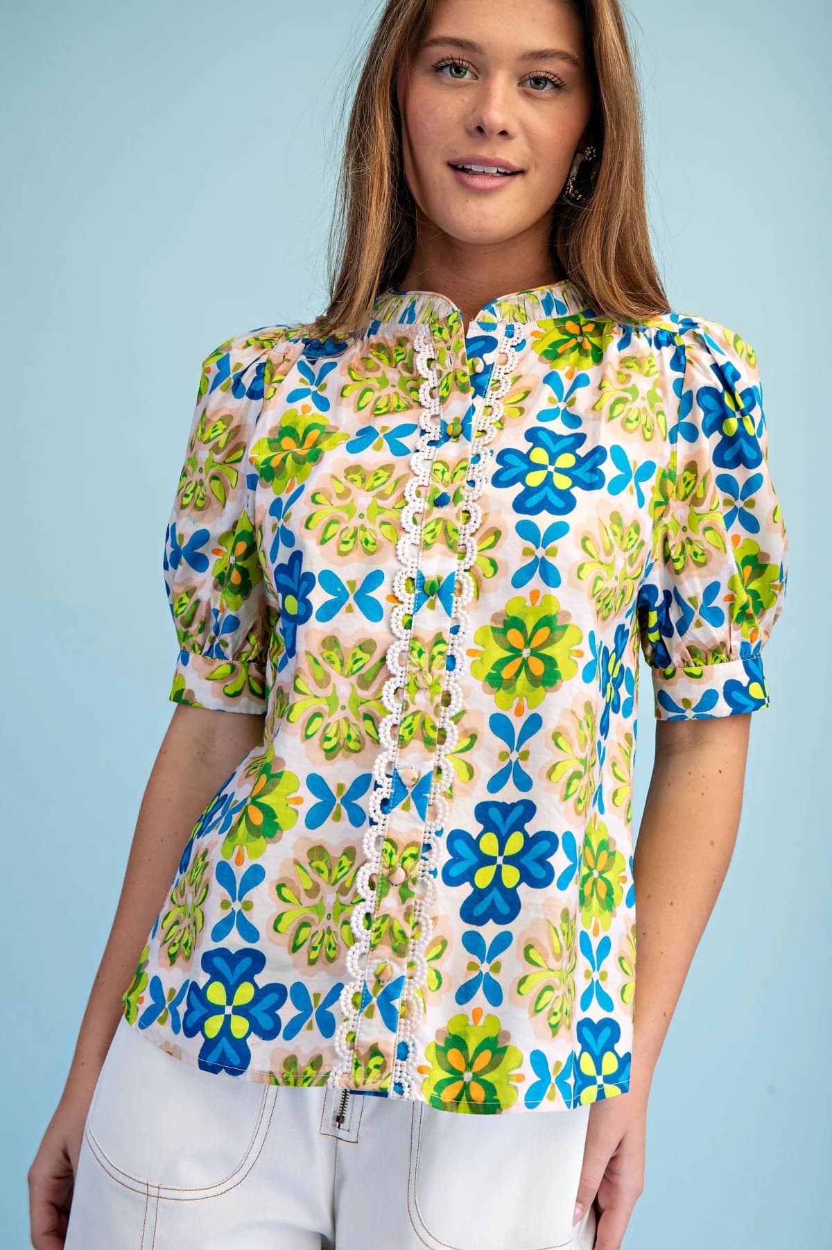 TE1741 - LIME / BLUE