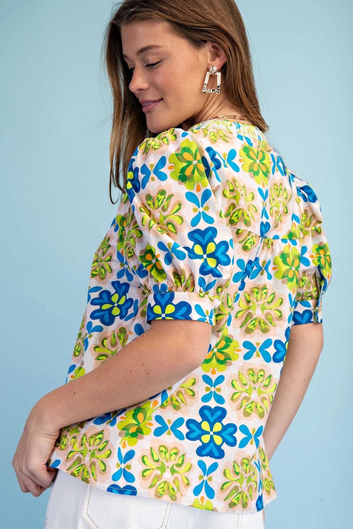 TE1741 - LIME / BLUE