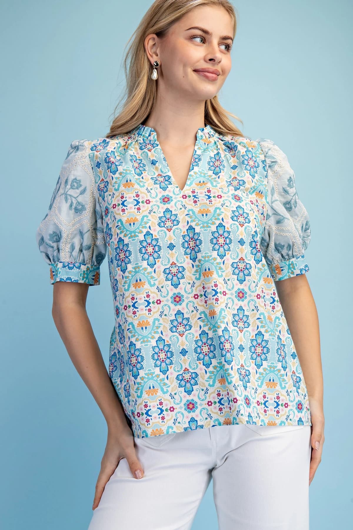 TE1770 - SKY BLUE / BLUE