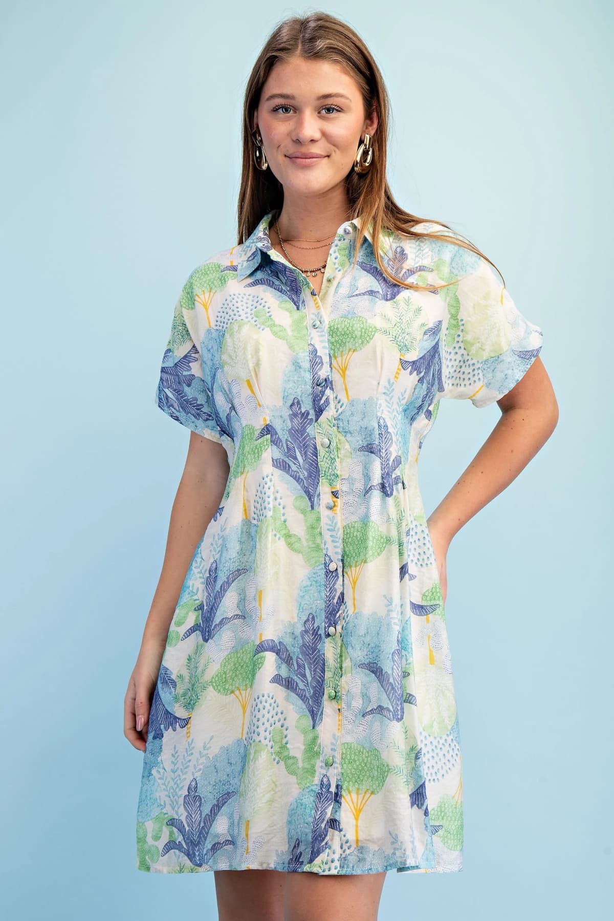 TE1787 - SKY BLUE / NAVY