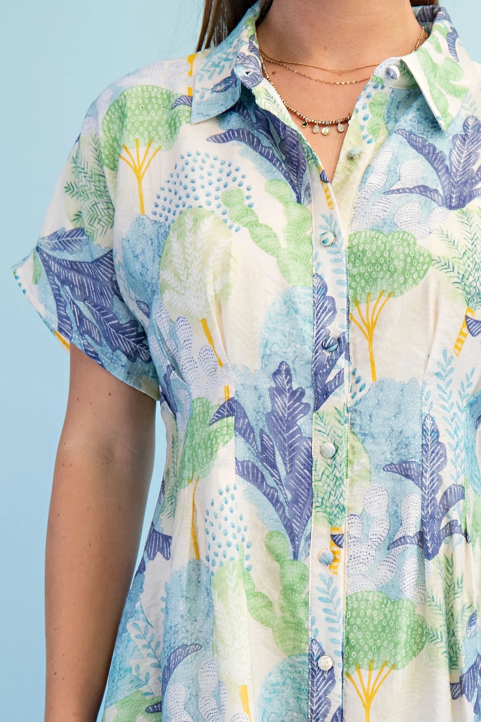 TE1787 - SKY BLUE / NAVY