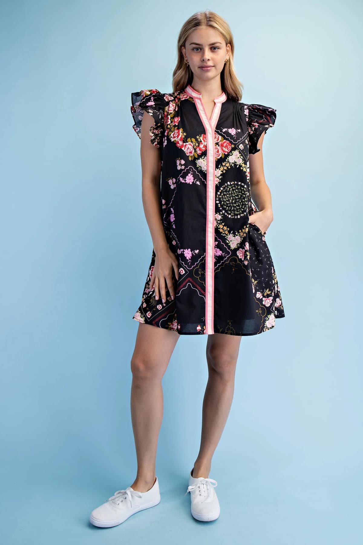 TE1790 - BLACK / RED