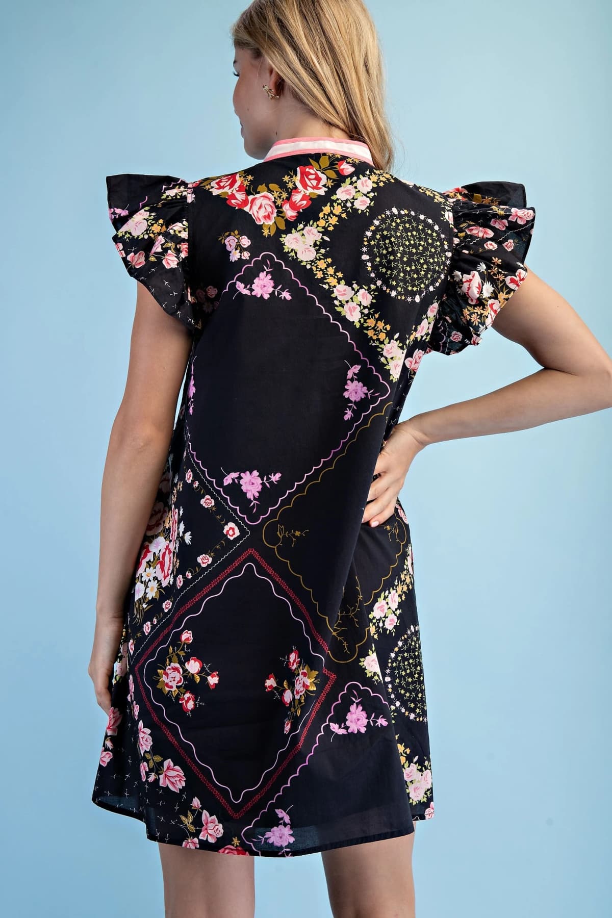 TE1790 - BLACK / RED