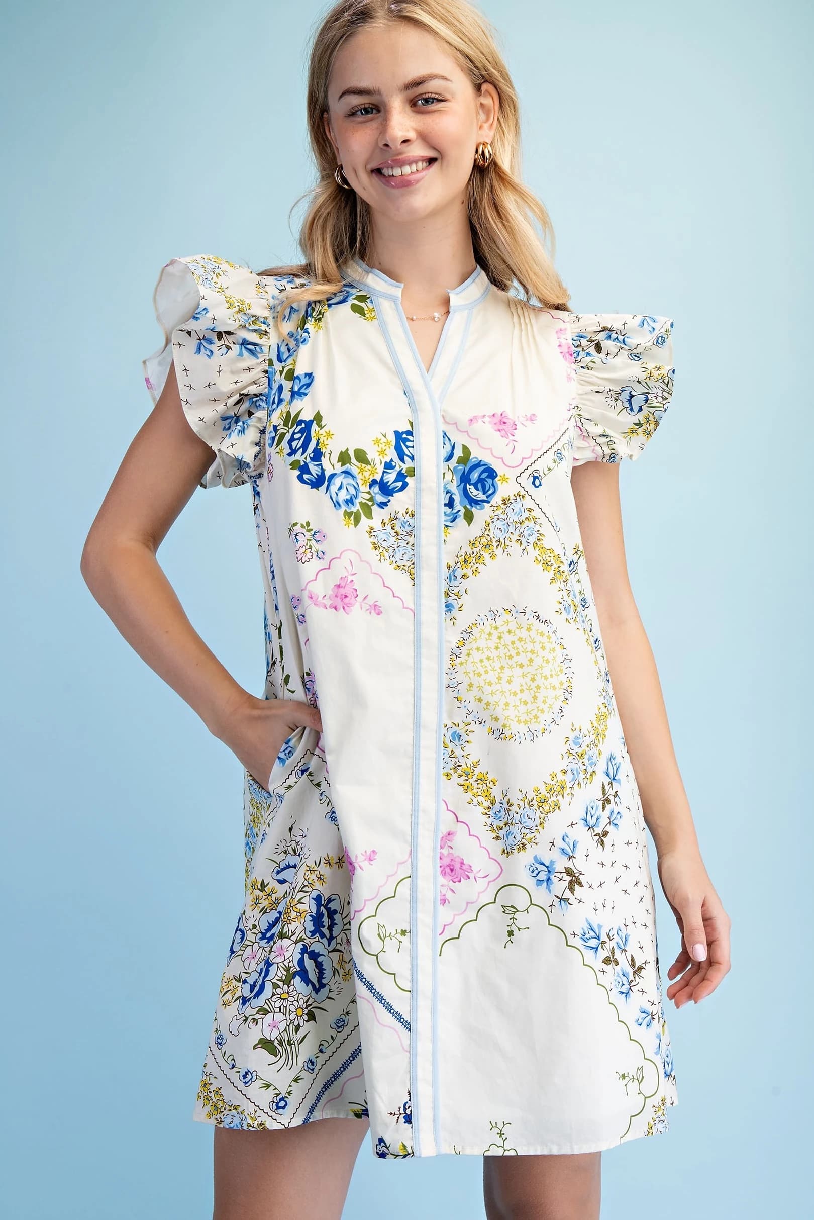 TE1790 - SKY BLUE / BLUE