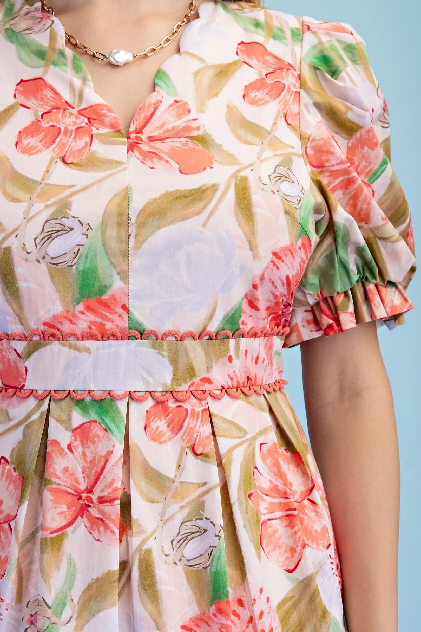 TE1832 - CORAL/GREEN