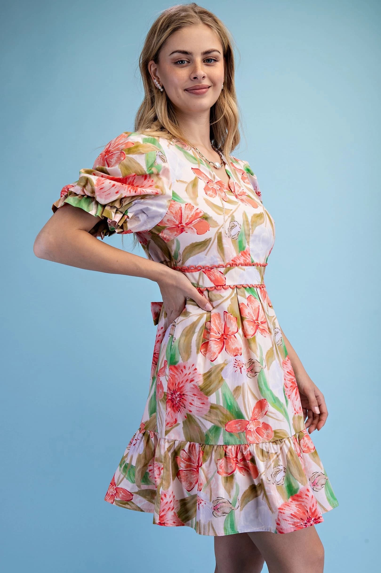 TE1832 - CORAL/GREEN