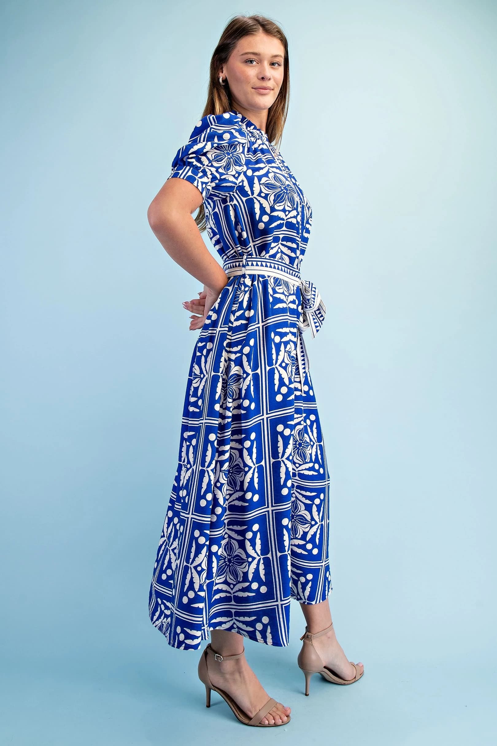 TE1843 - COBALT / WHITE