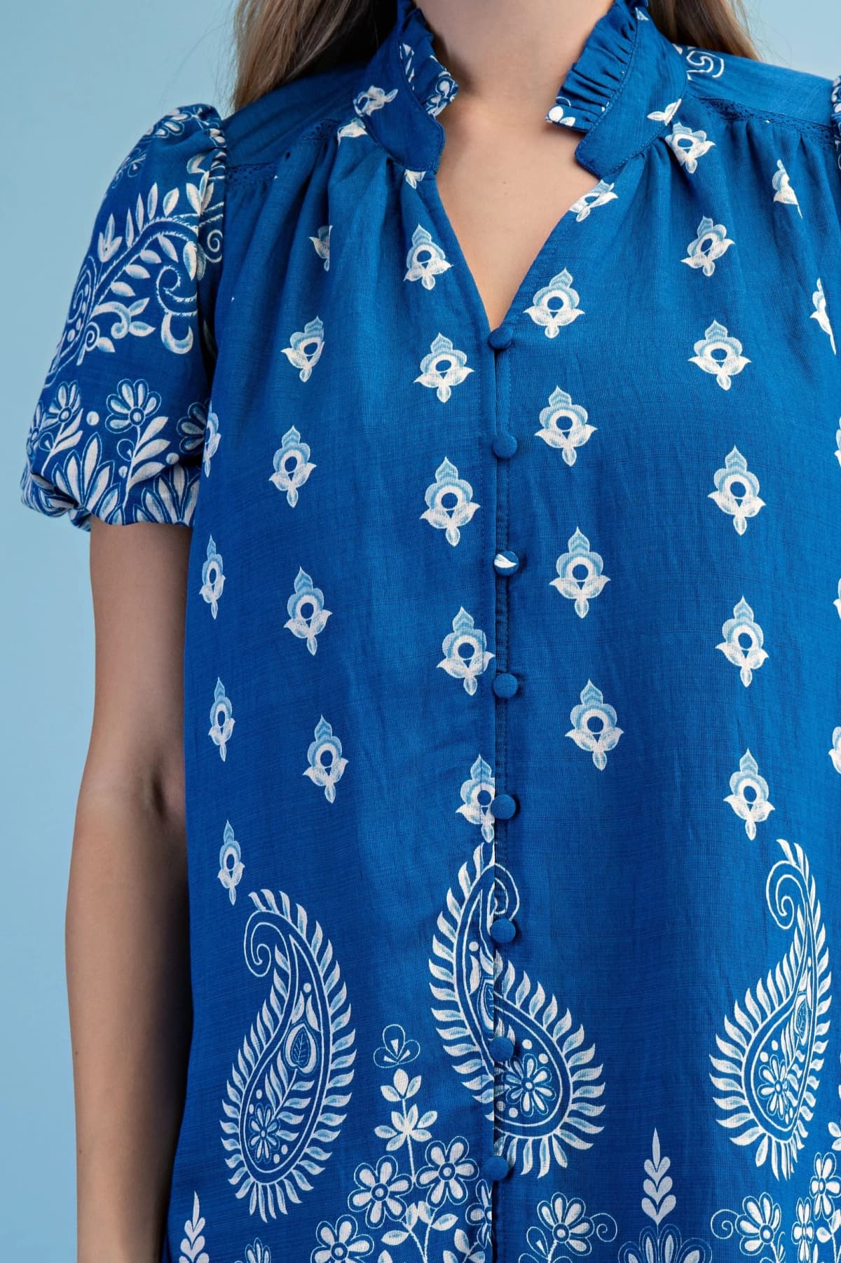 TE1854 - BLUE / WHITE