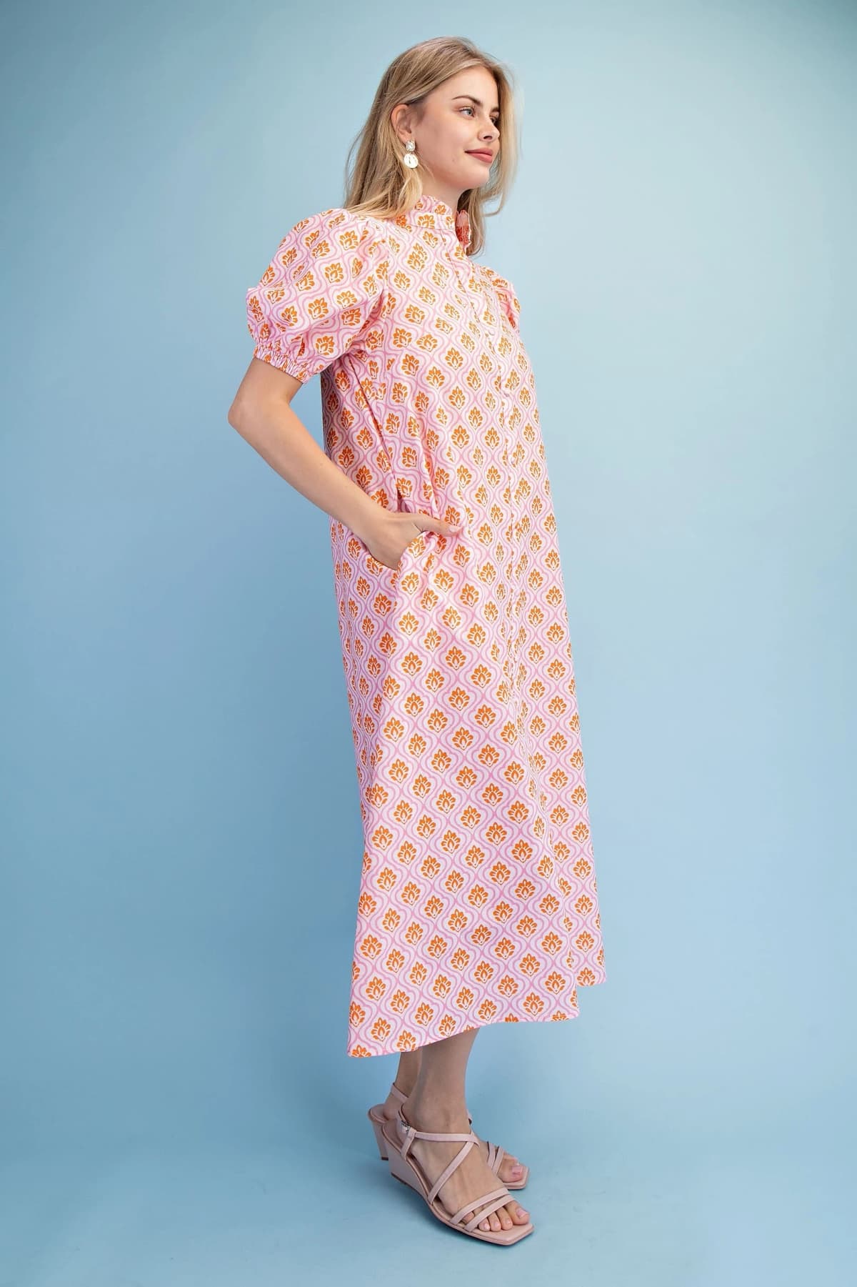 TE1935 - PINK / ORANGE