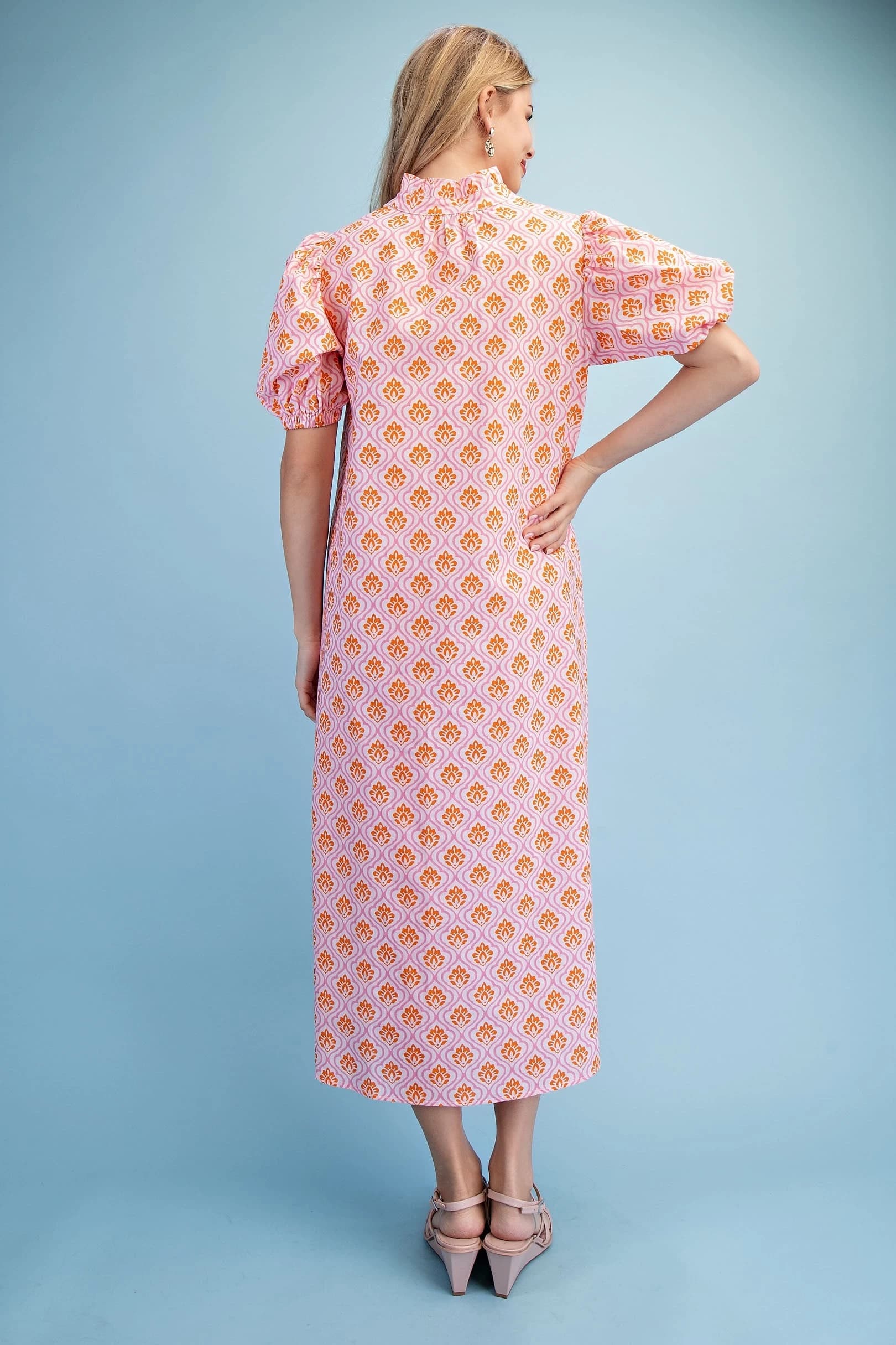 TE1935 - PINK / ORANGE