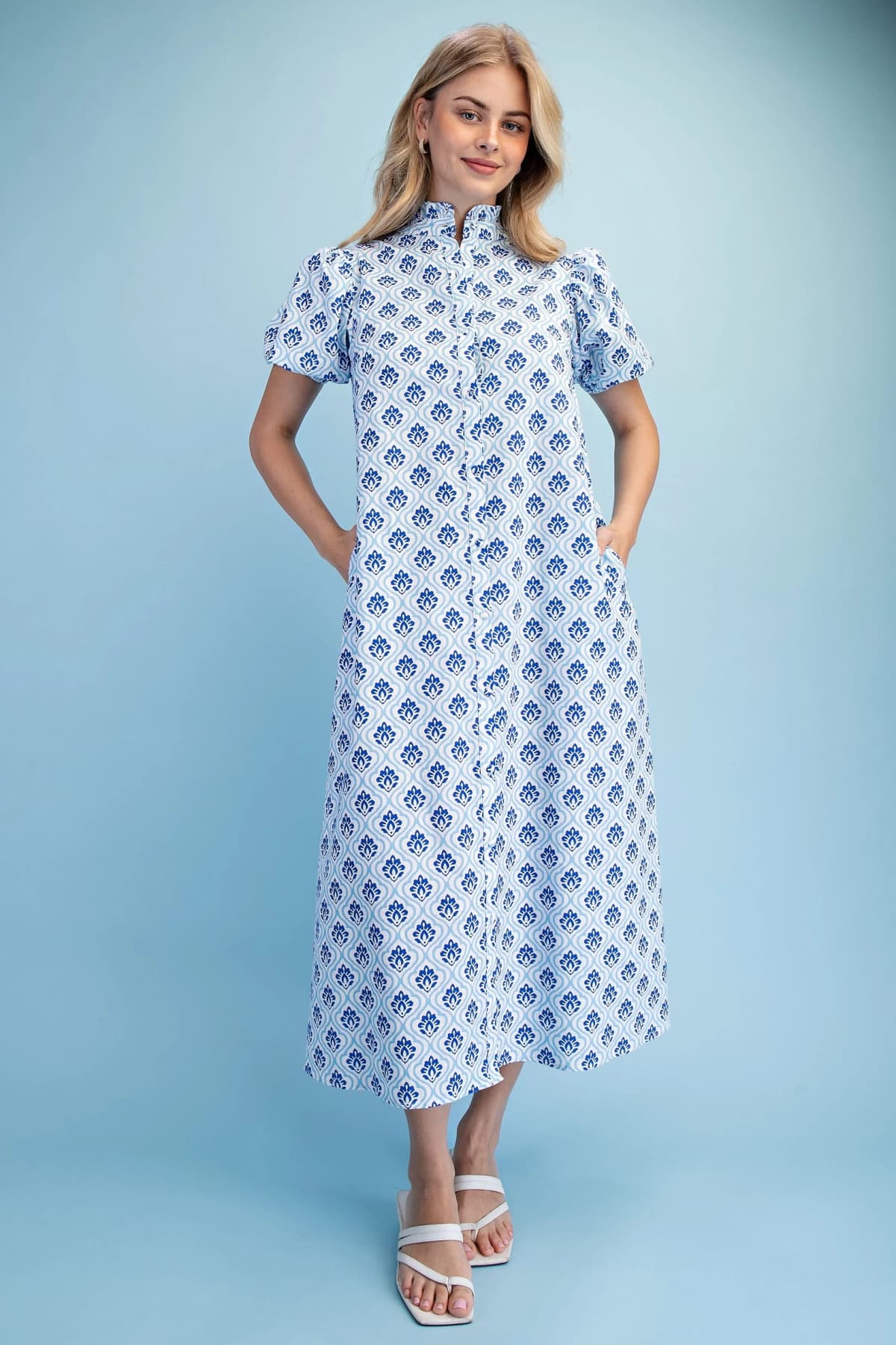 TE1935 - COBALT / WHITE