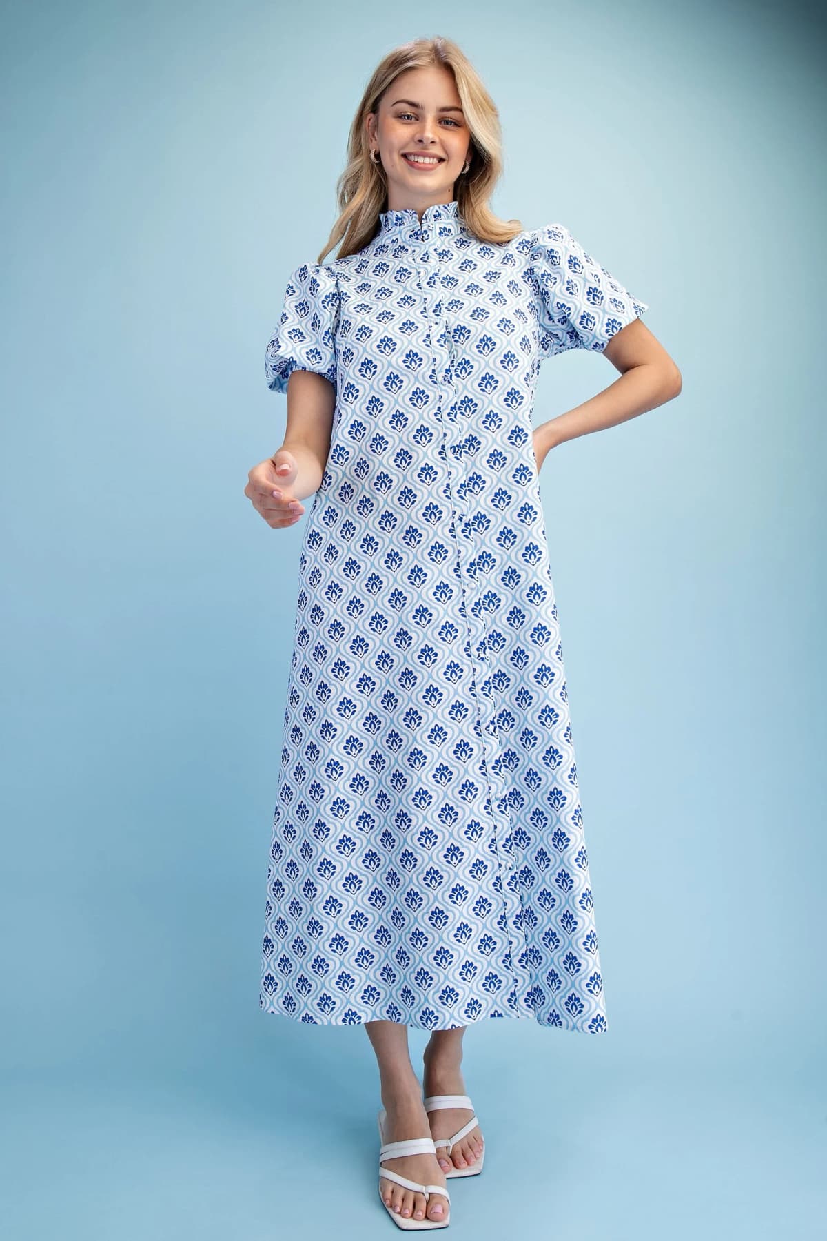 TE1935 - COBALT / WHITE