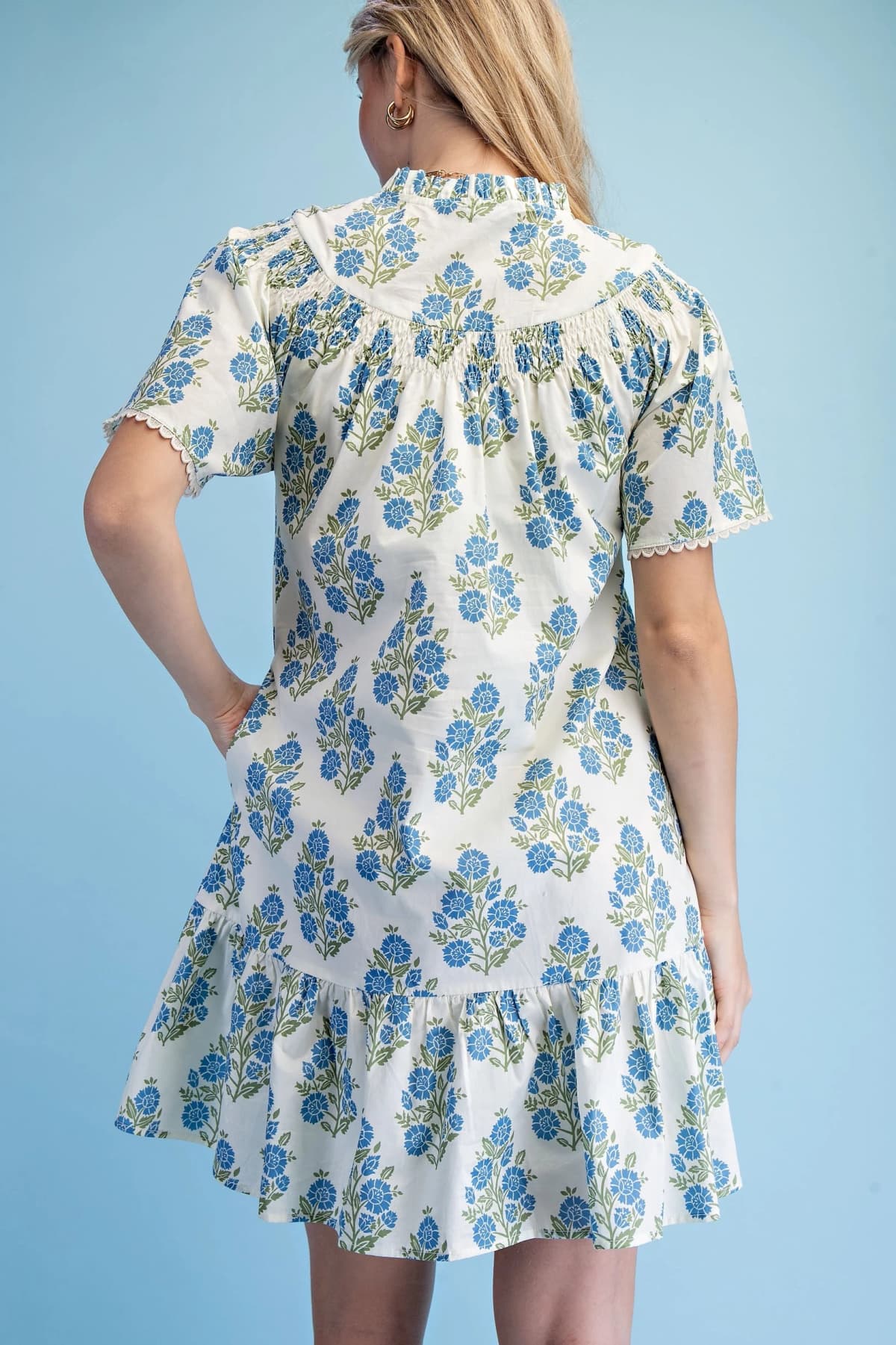 TE1946 - CREAM / BLUE