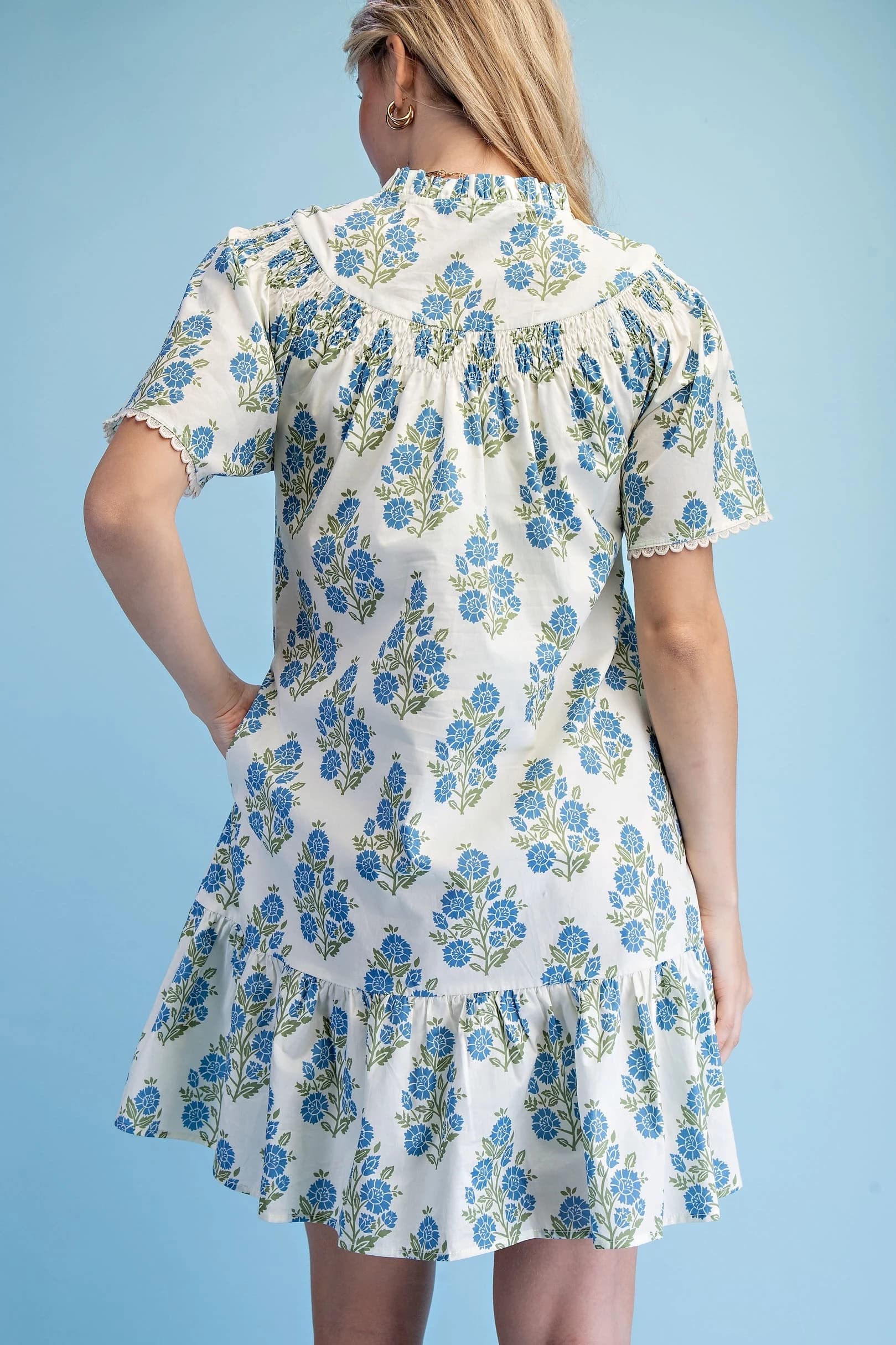 TE1946 - CREAM / BLUE