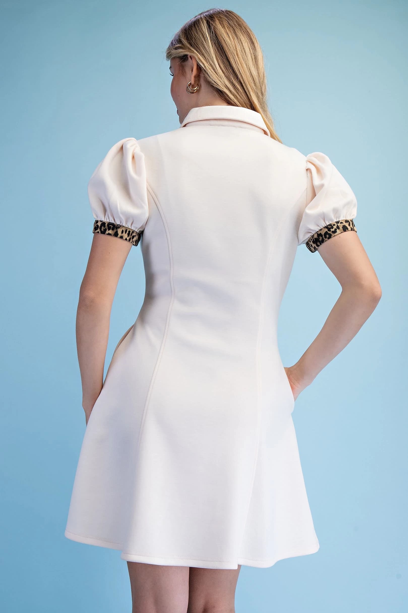 TY1262 - CREAM/LEOPARD