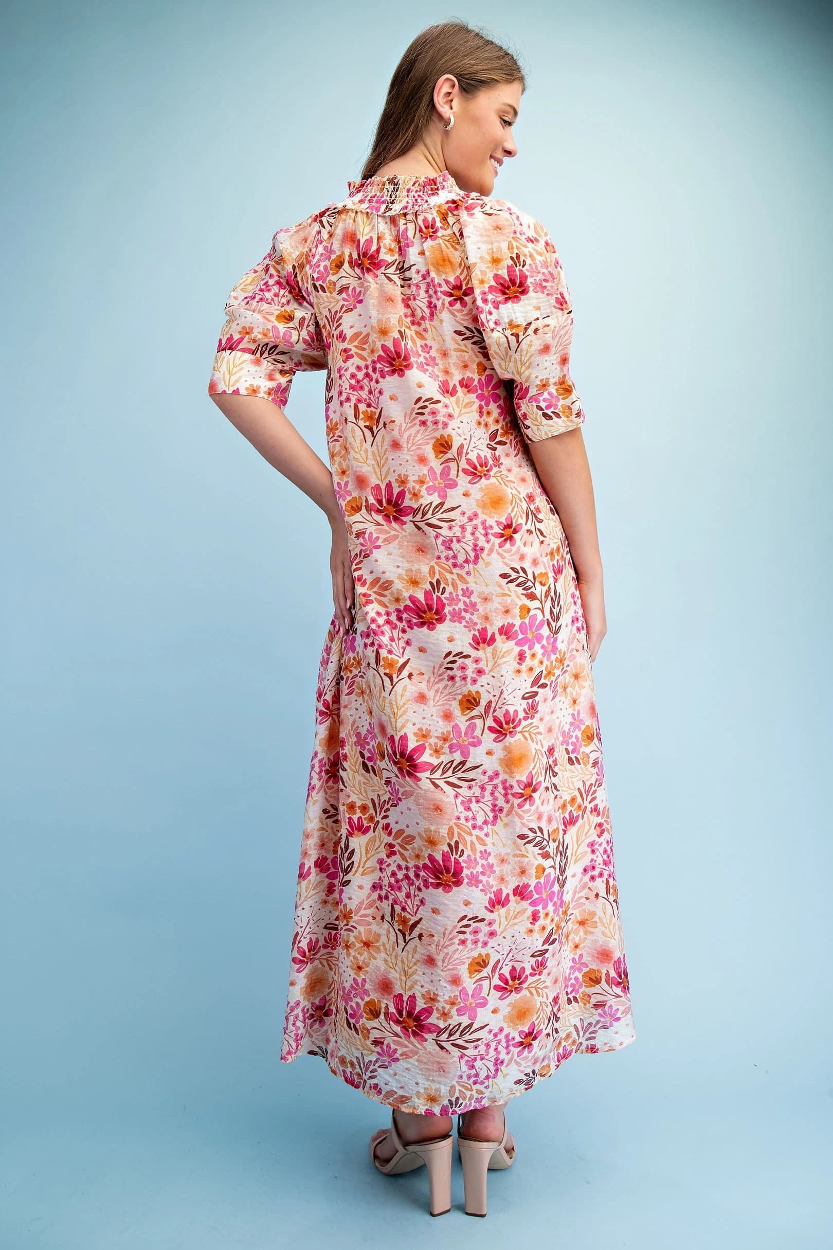 TE1941 - FUCHSIA / PUMPKIN