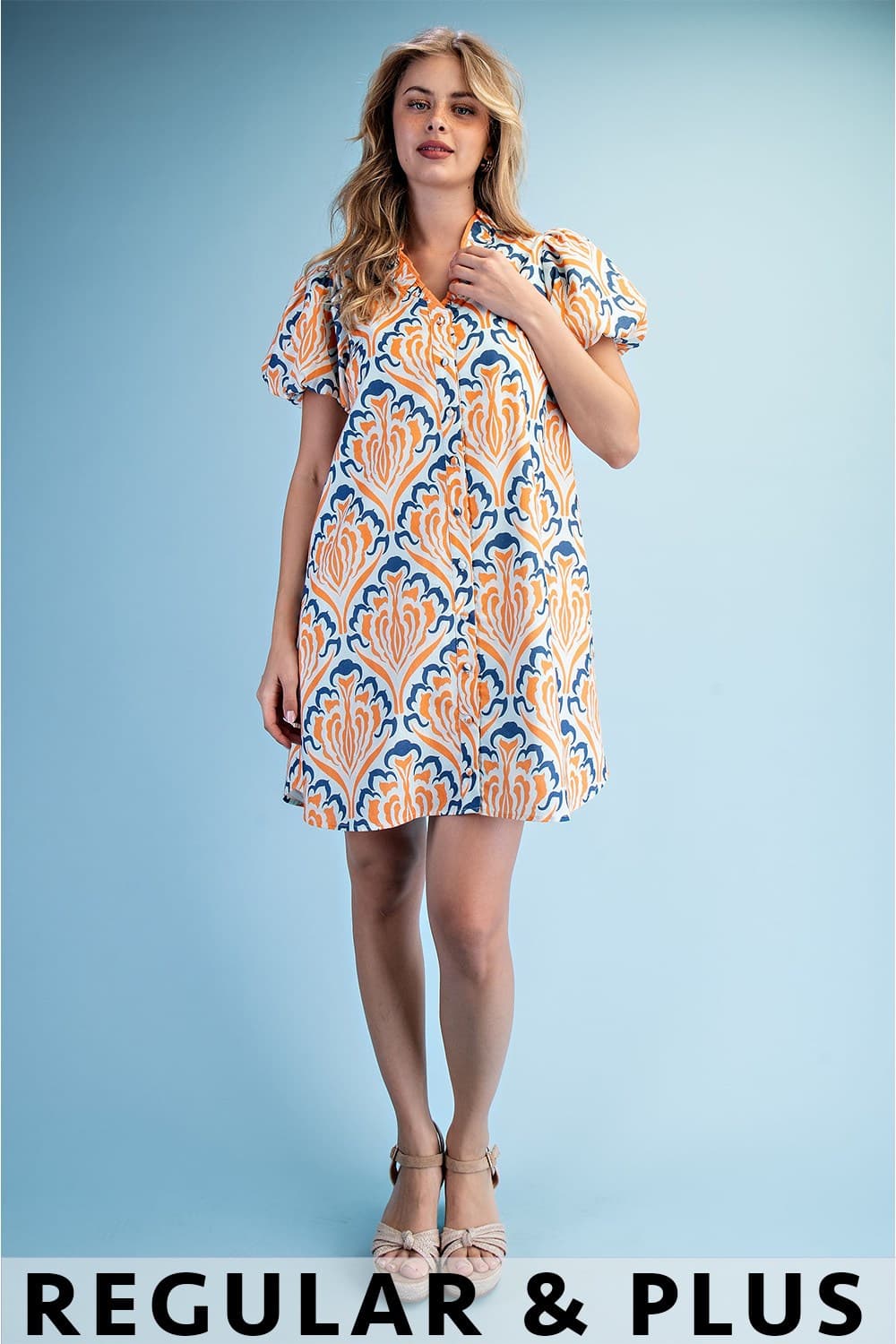 TE1948 - ORANGE / NAVY