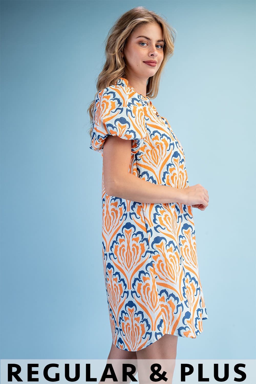 TE1948 - ORANGE / NAVY