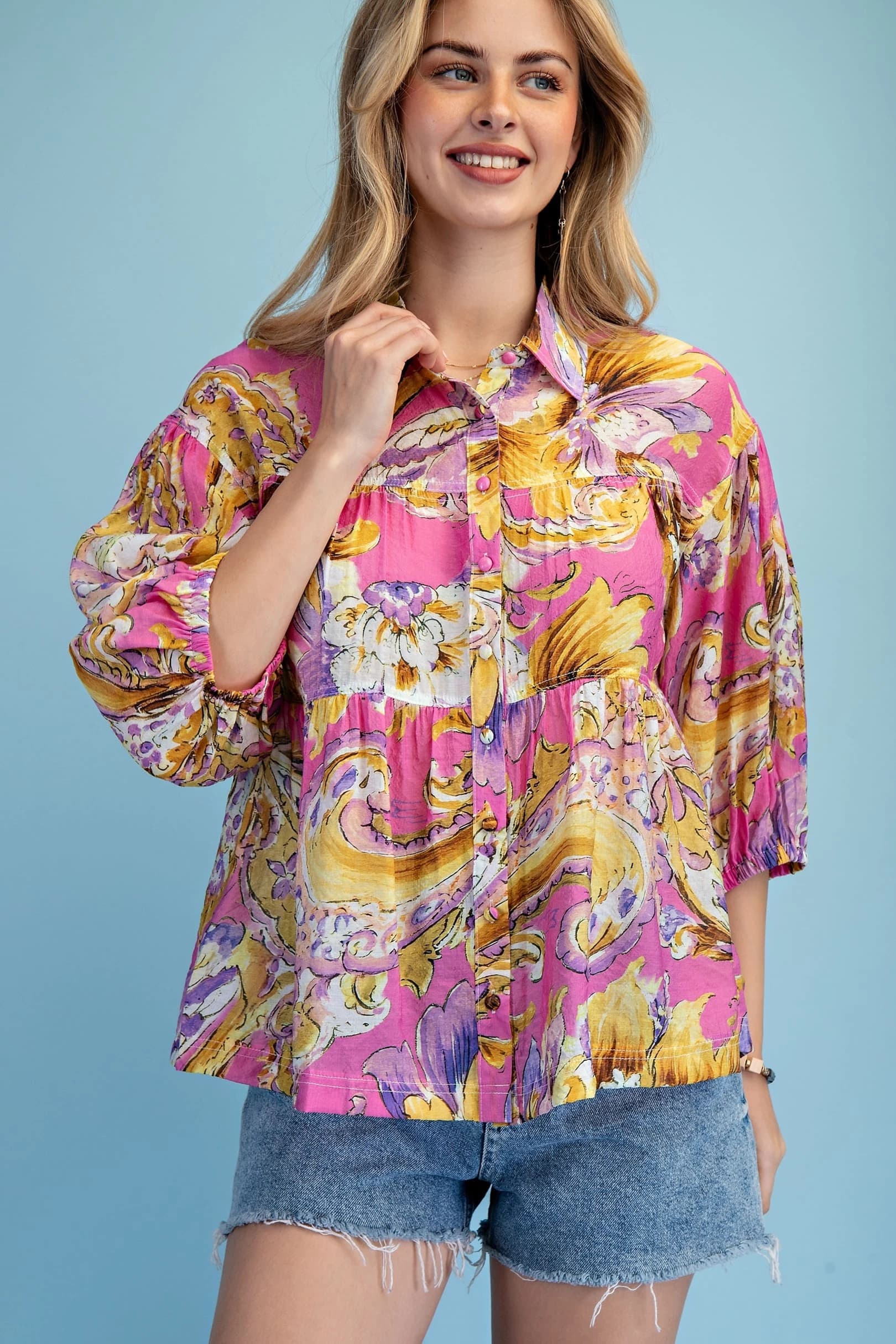 TE1983 - PINK / GOLD