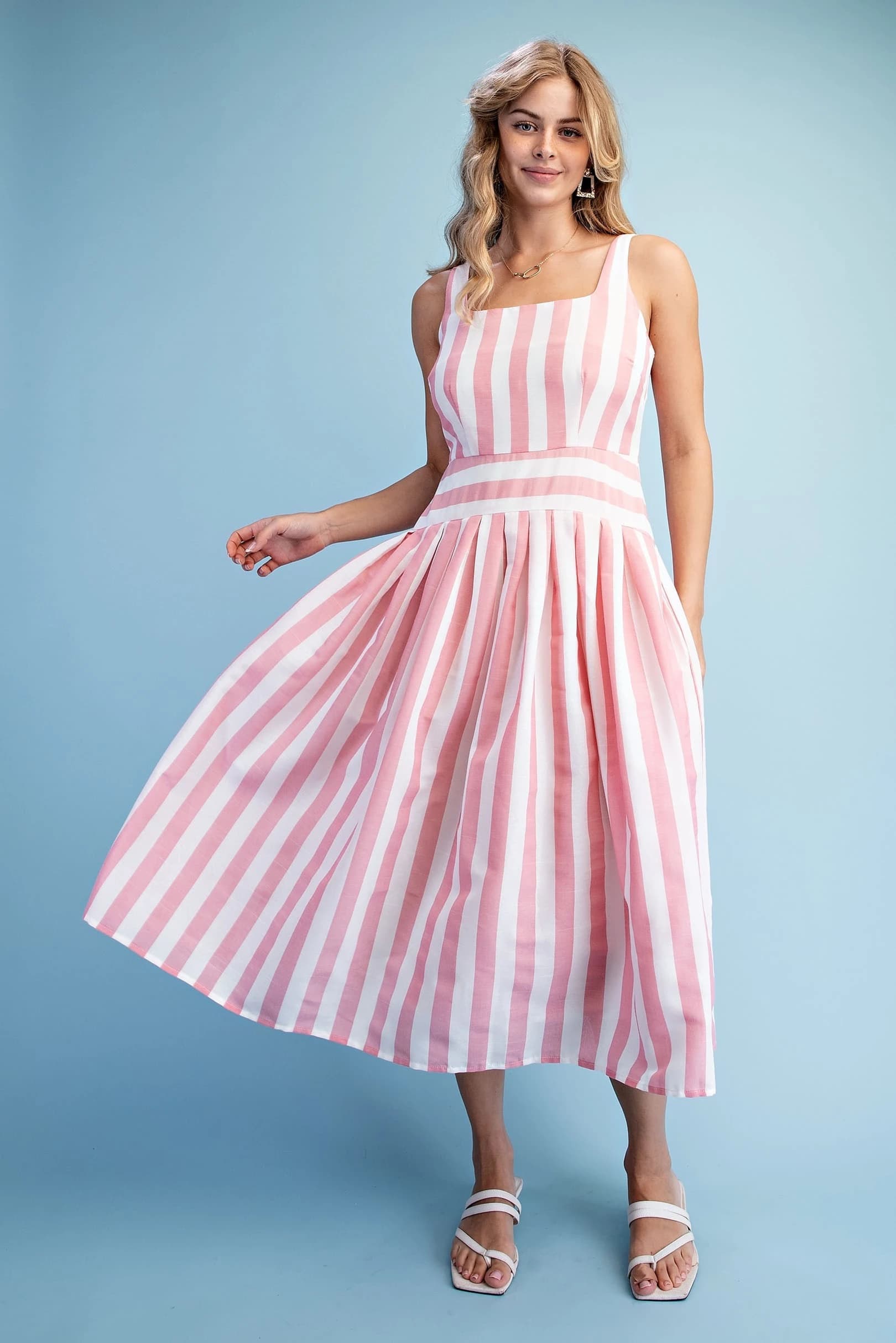 TY1344 - PINK STRIPE