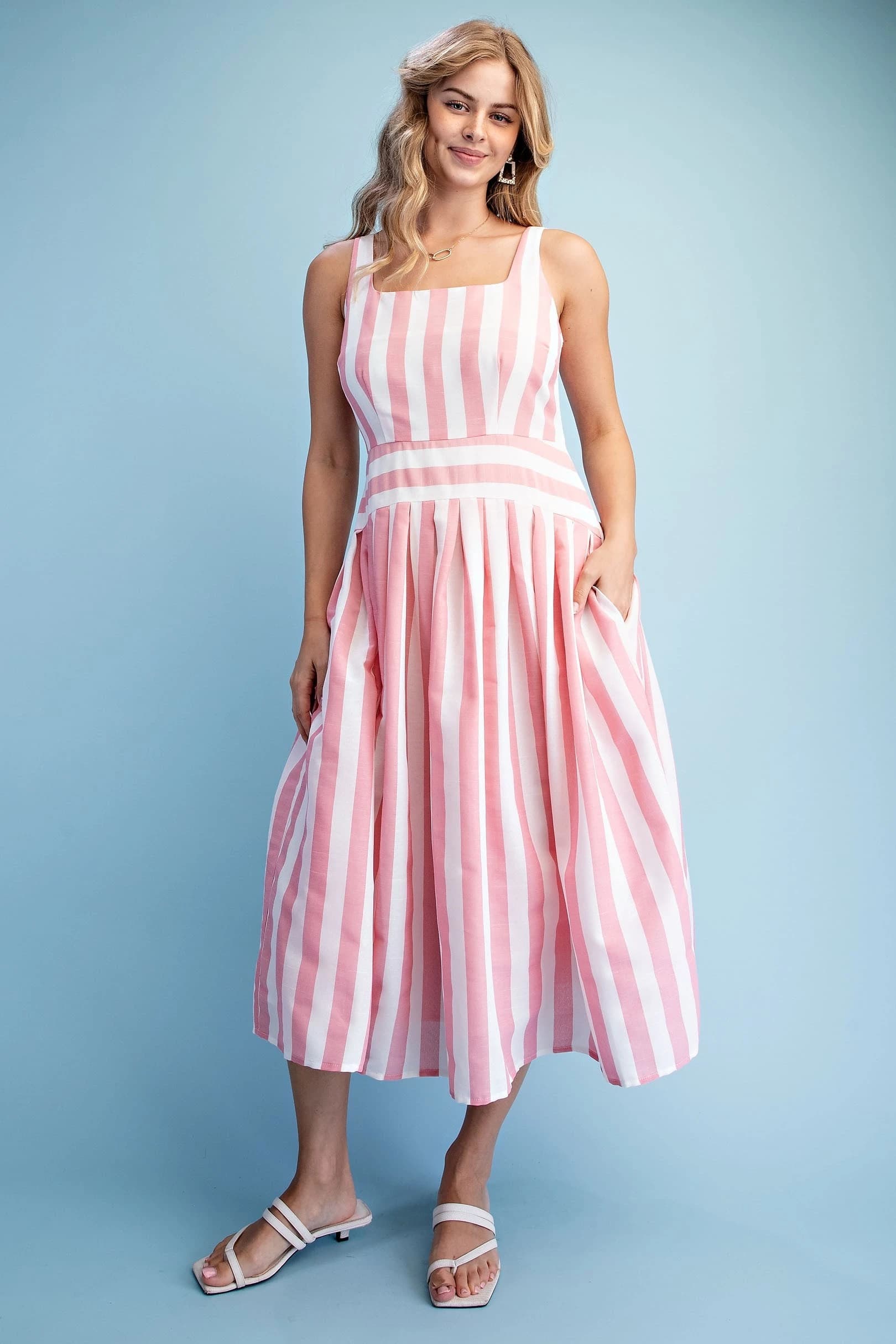 TY1344 - PINK STRIPE