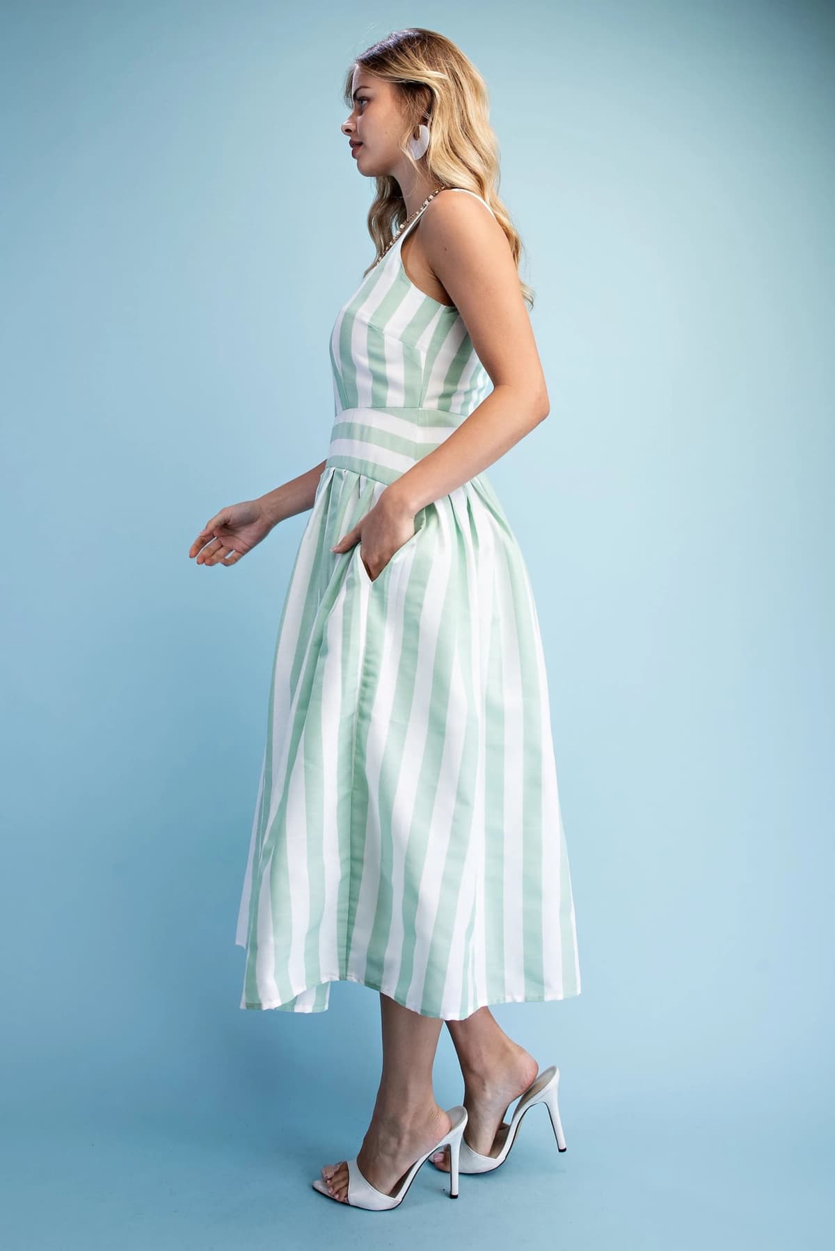 TY1344 - PISTACHIO STRIPE