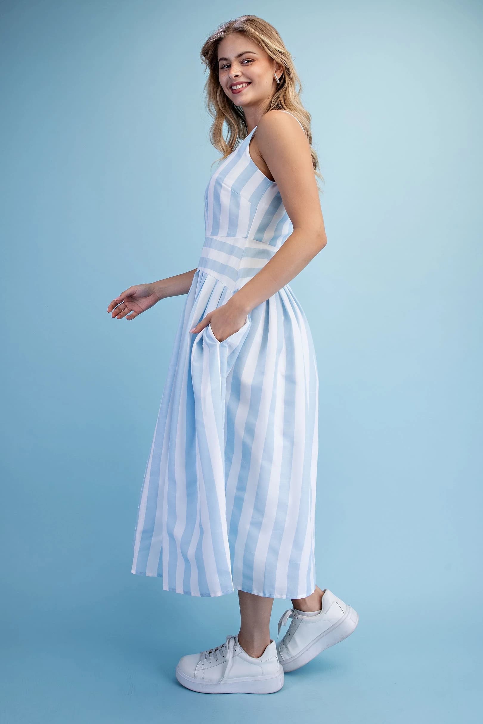 TY1344 - BABY BLUE STRIPE