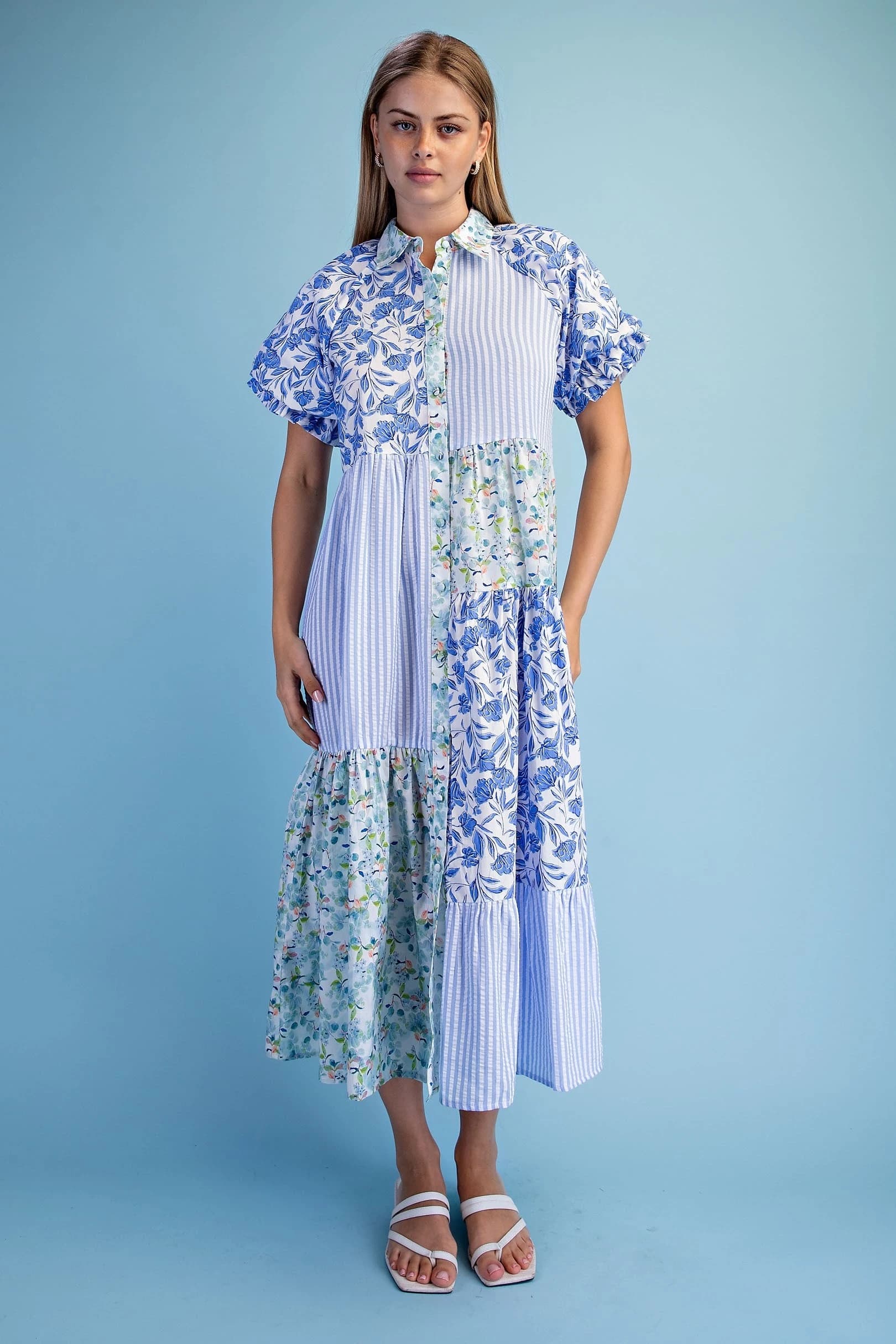 TE2057 - WHITE / BLUE